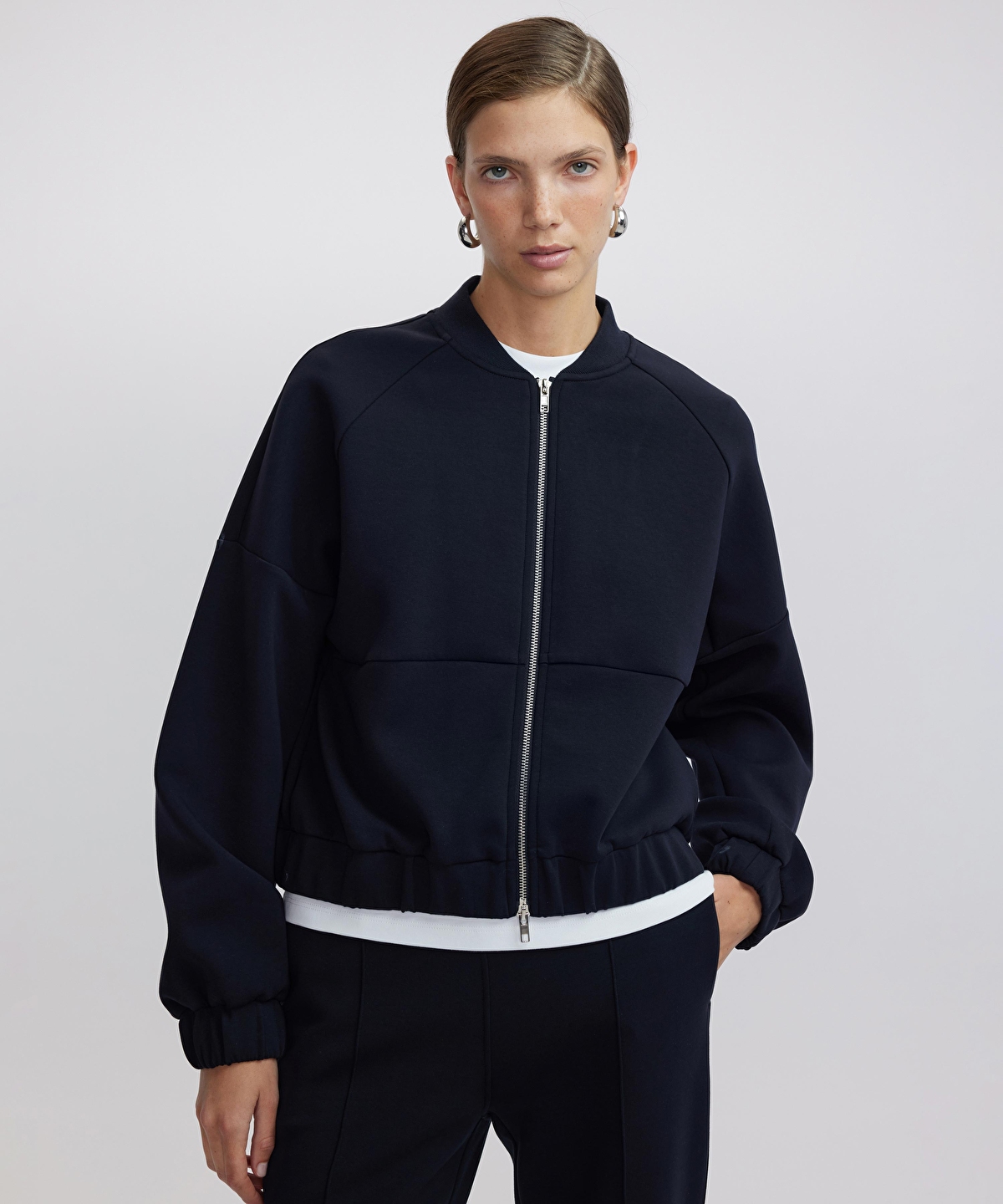 Bomber sweatshirt