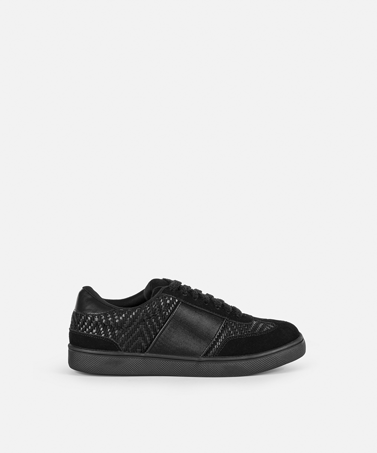 Kontrast dokulu sneaker -1