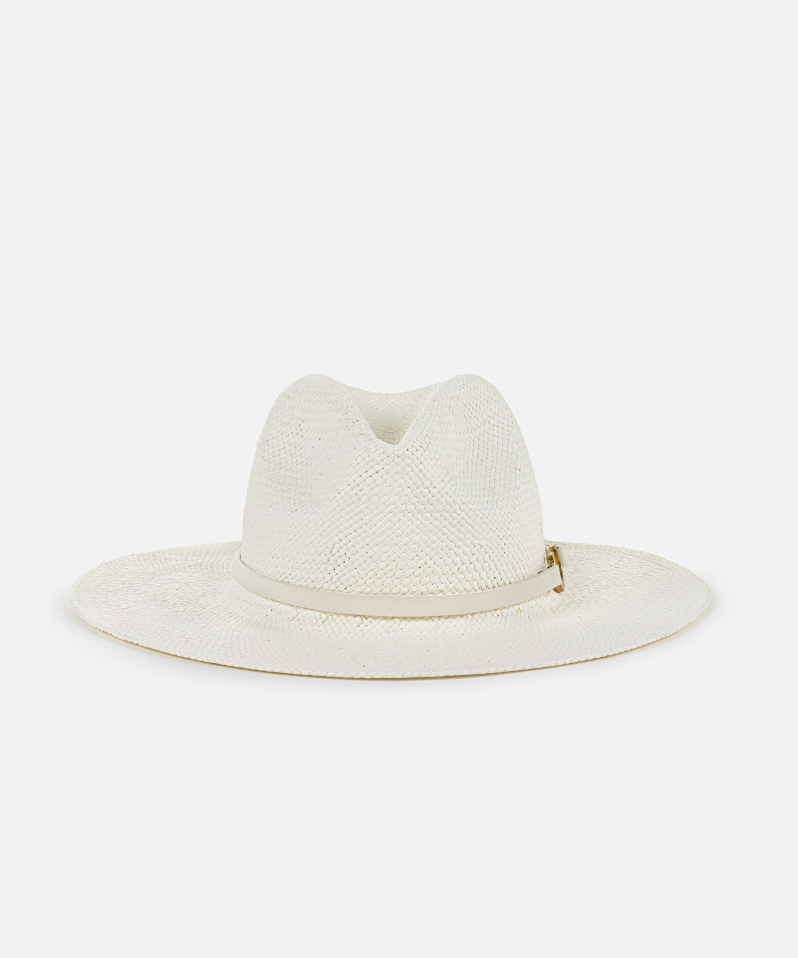 Beyaz Metal tokalı şapka IS1250077037002 | İpekyol