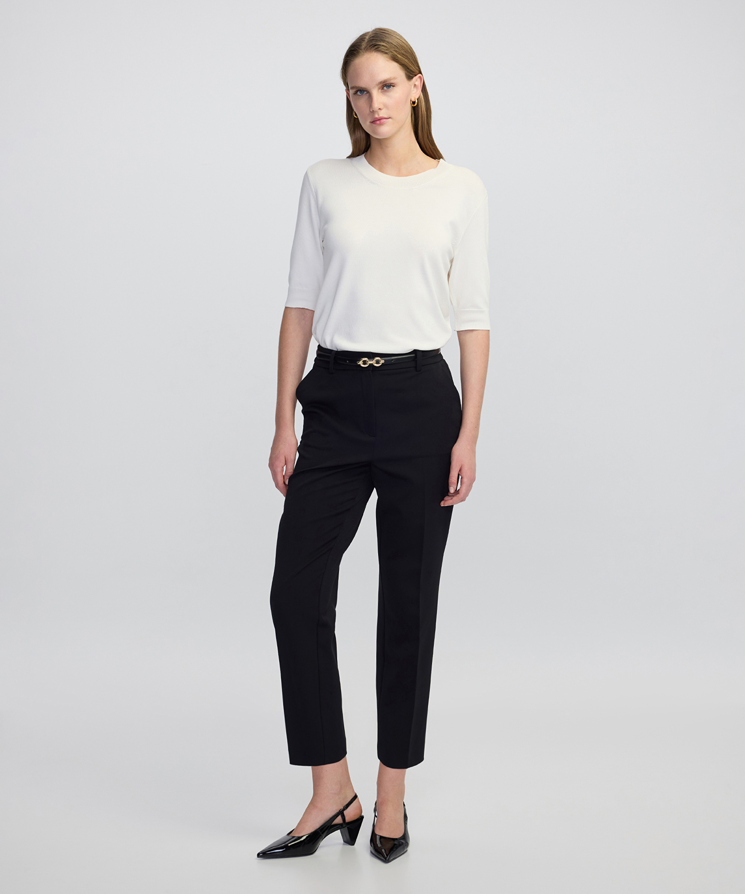 Cigarette fit cepli pantolon