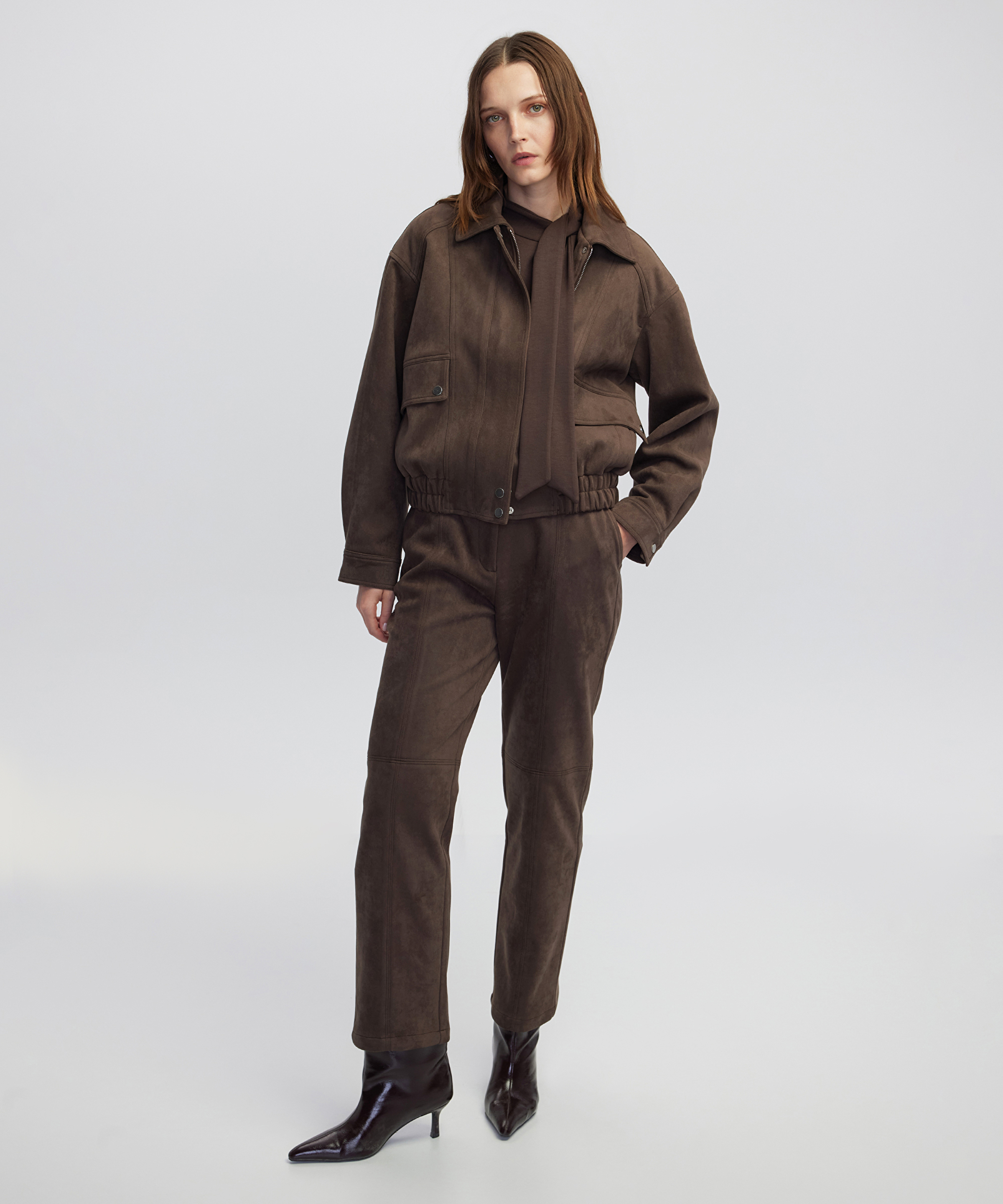 Süet görünümlü pantolon_1