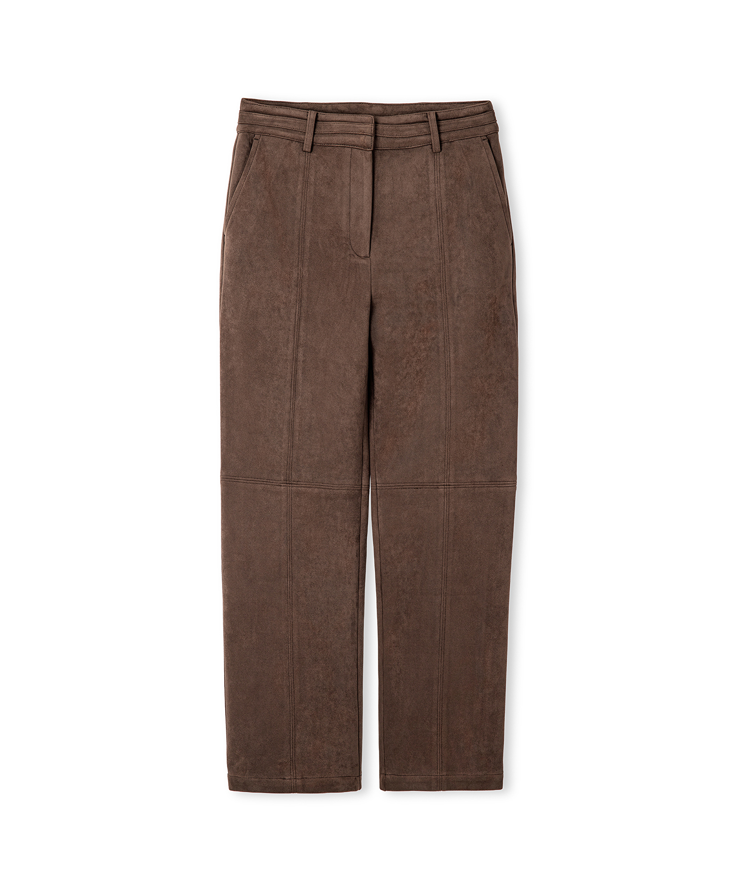 Süet görünümlü pantolon_5