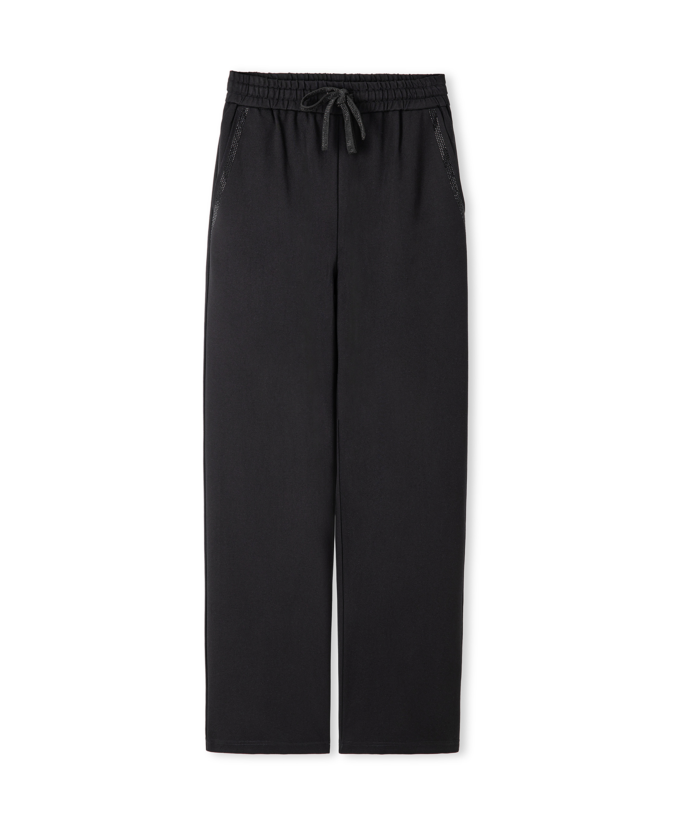Hotfix baskılı wide leg pantolon_4
