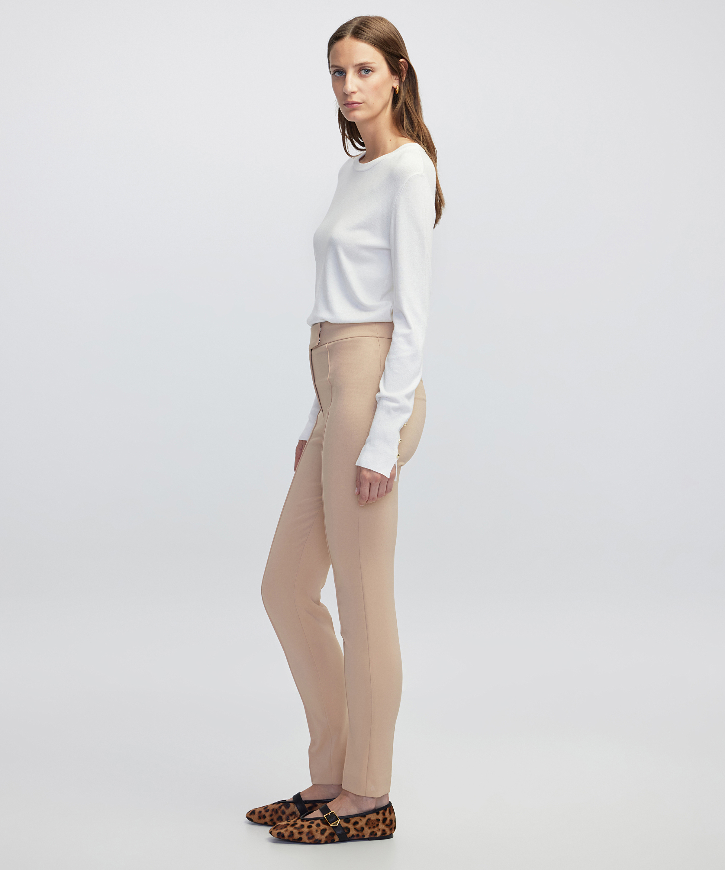 Yüksek bel skinny fit pantolon_1