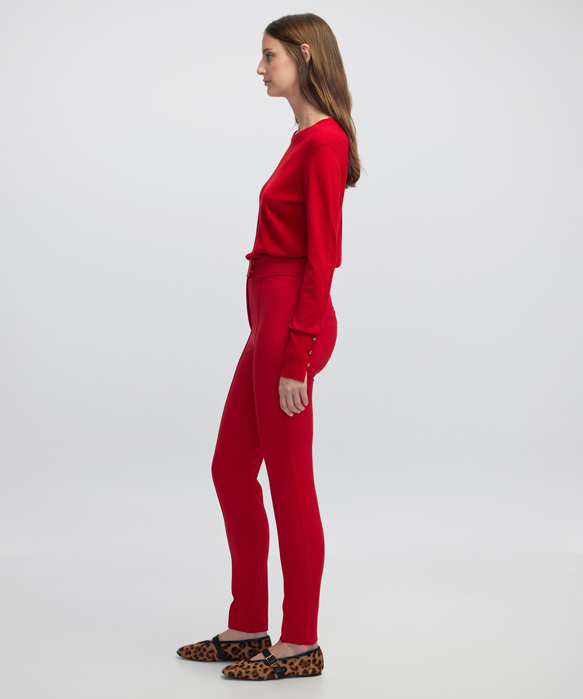 Yüksek bel skinny fit pantolon_1