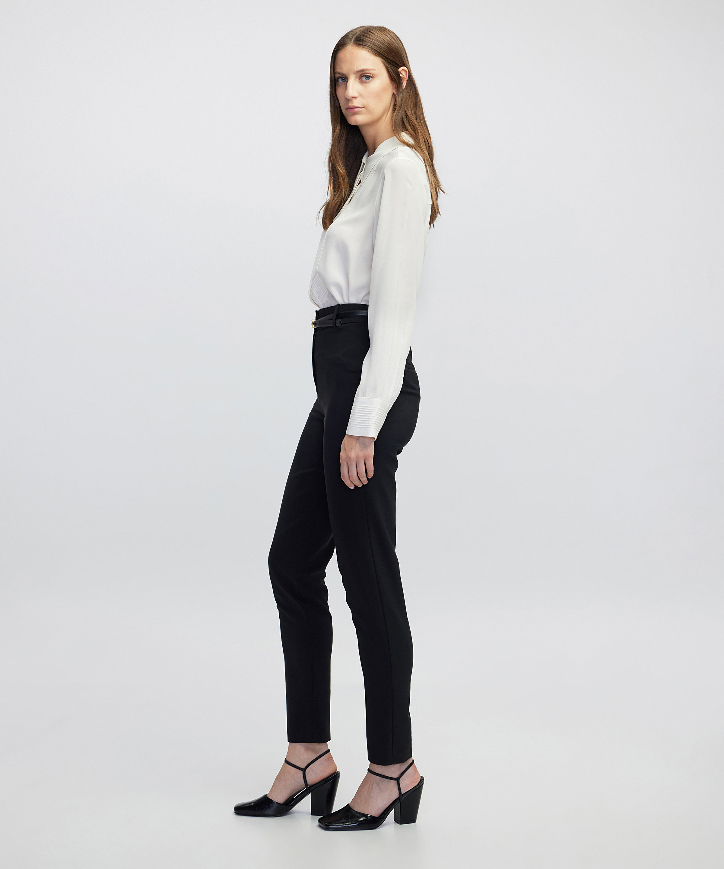 Elastik bel skinny fit pantolon_1