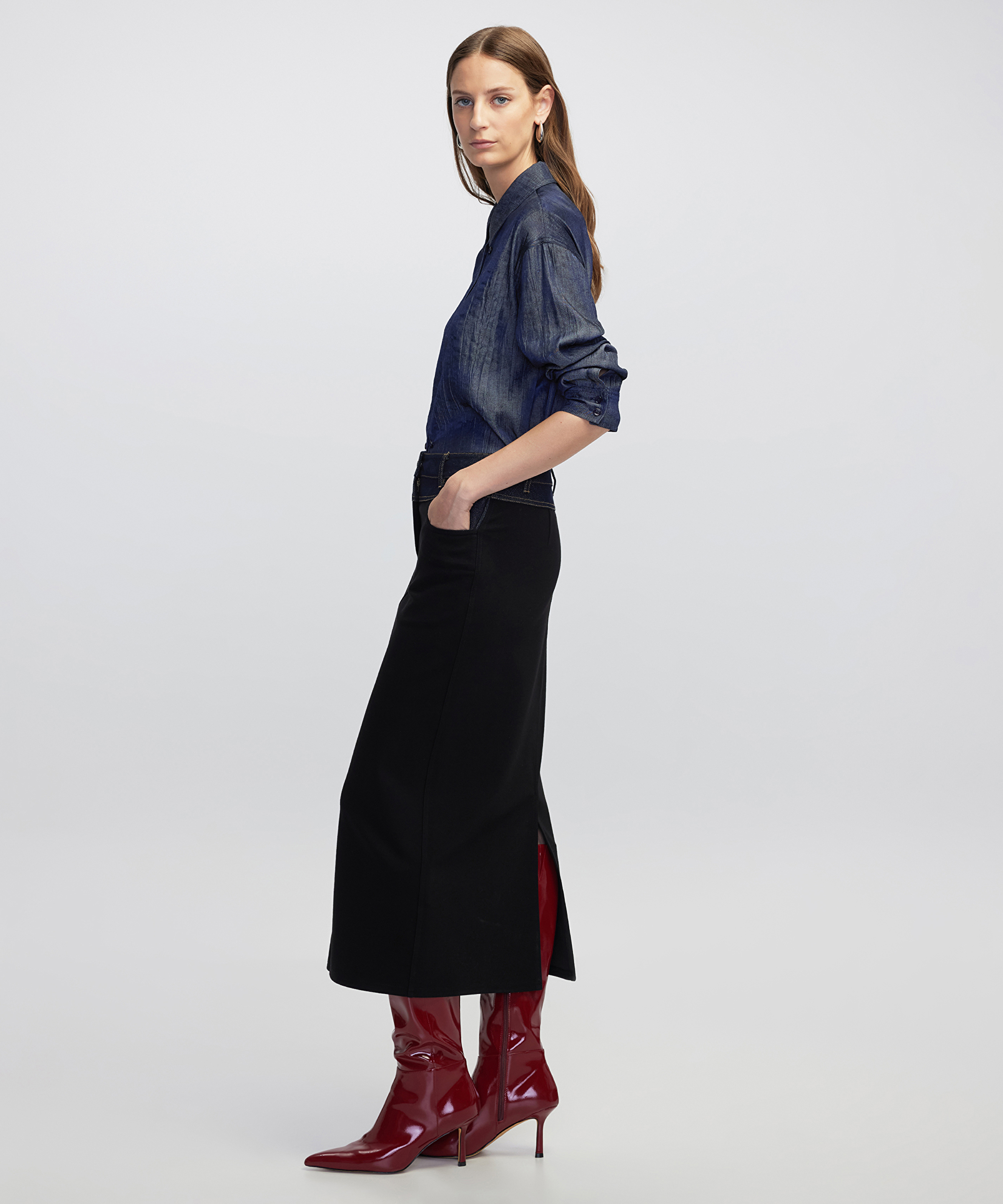 Denim mix kalem etek_2