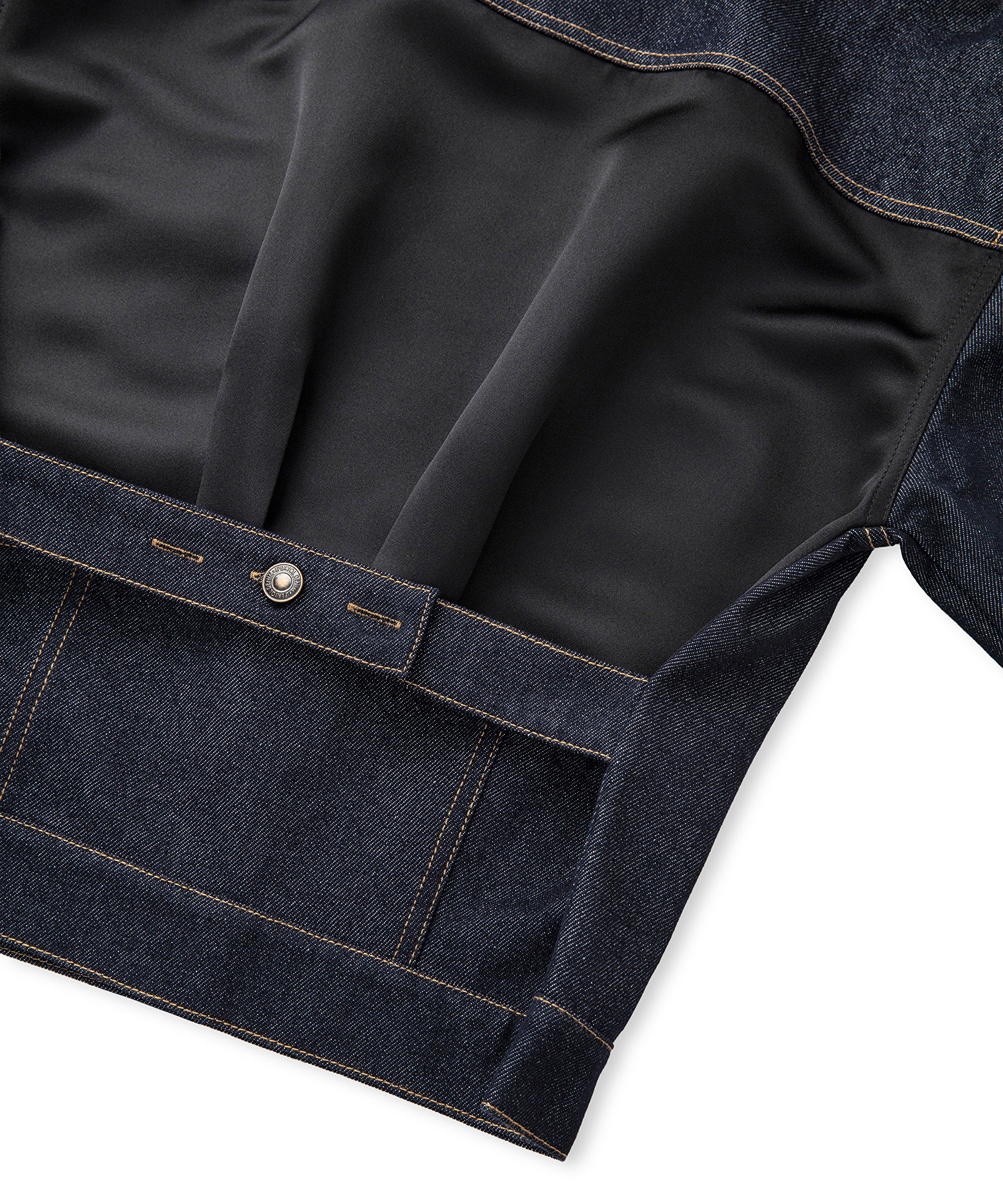 Saten mix denim ceket_7