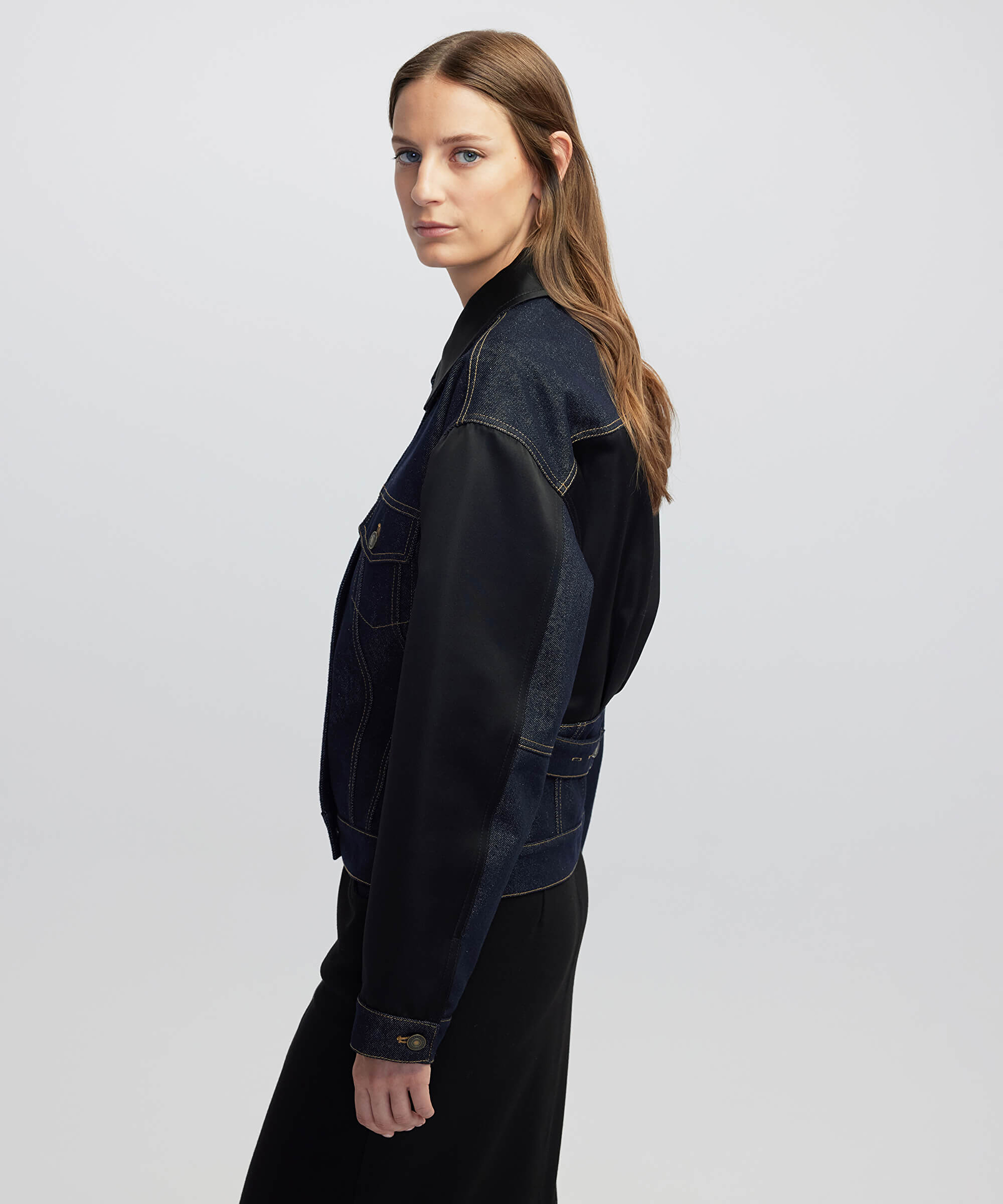 Saten mix denim ceket_4