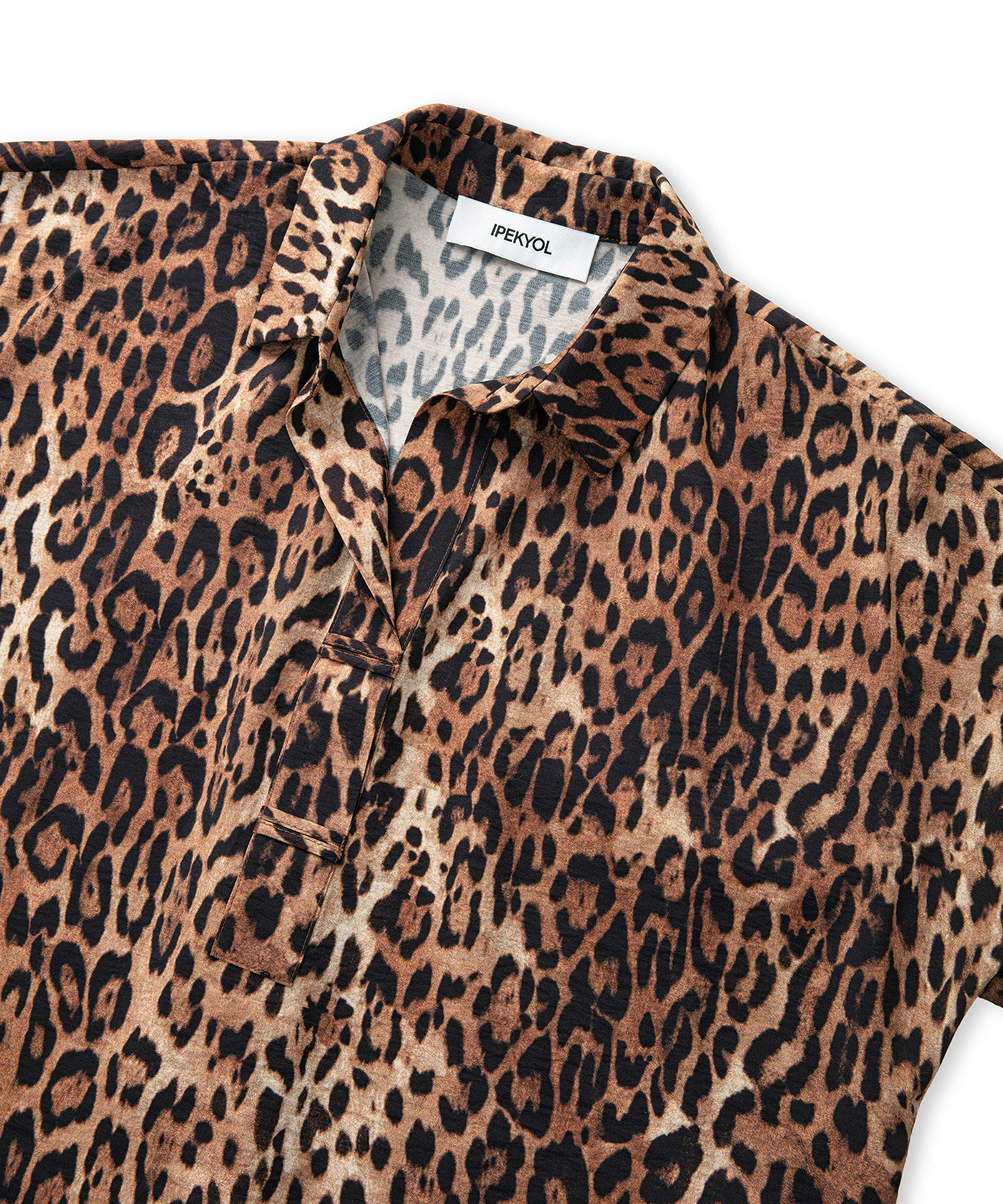 Leopar desen bluz_5