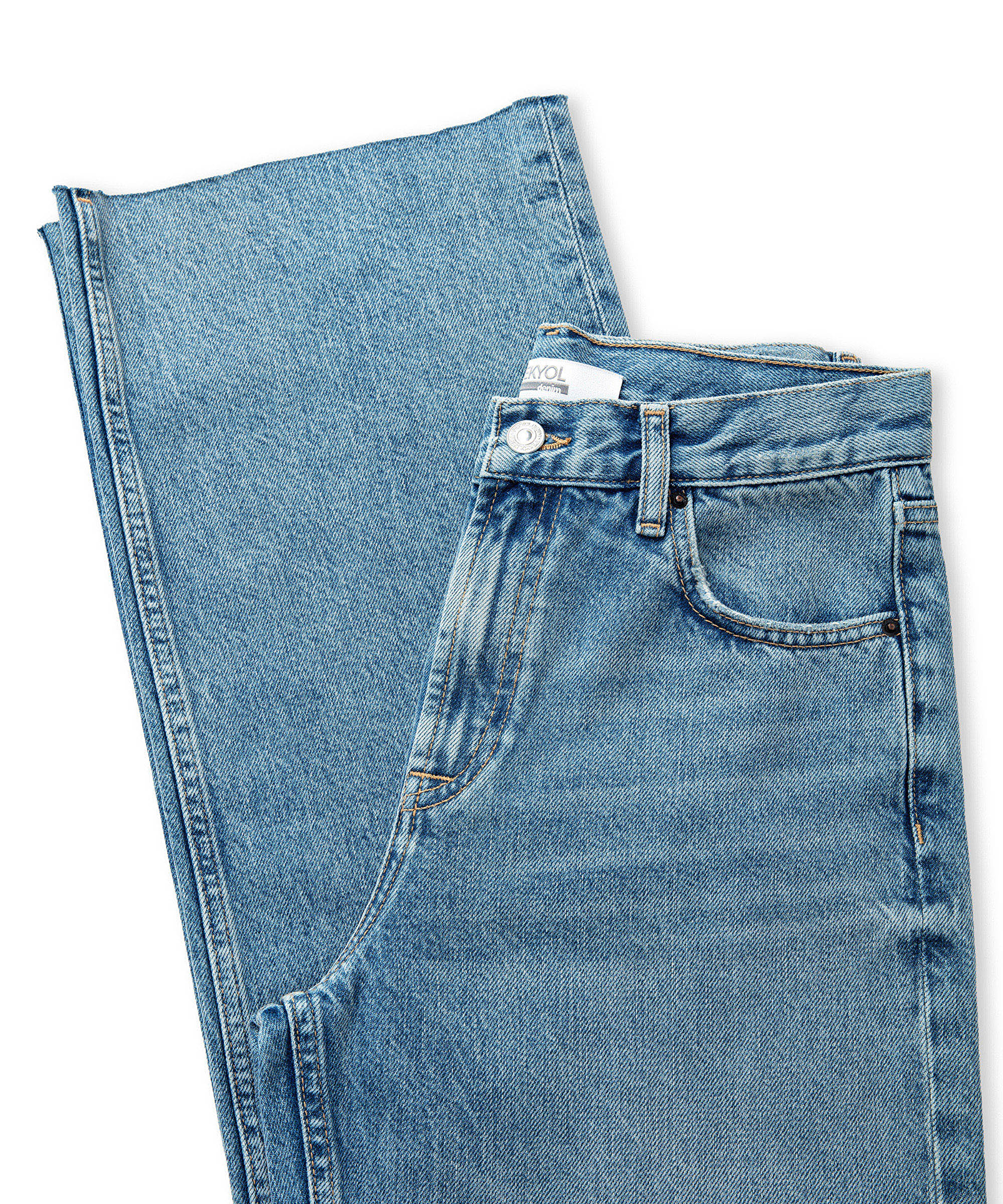 Wide leg fit jean pantolon_6