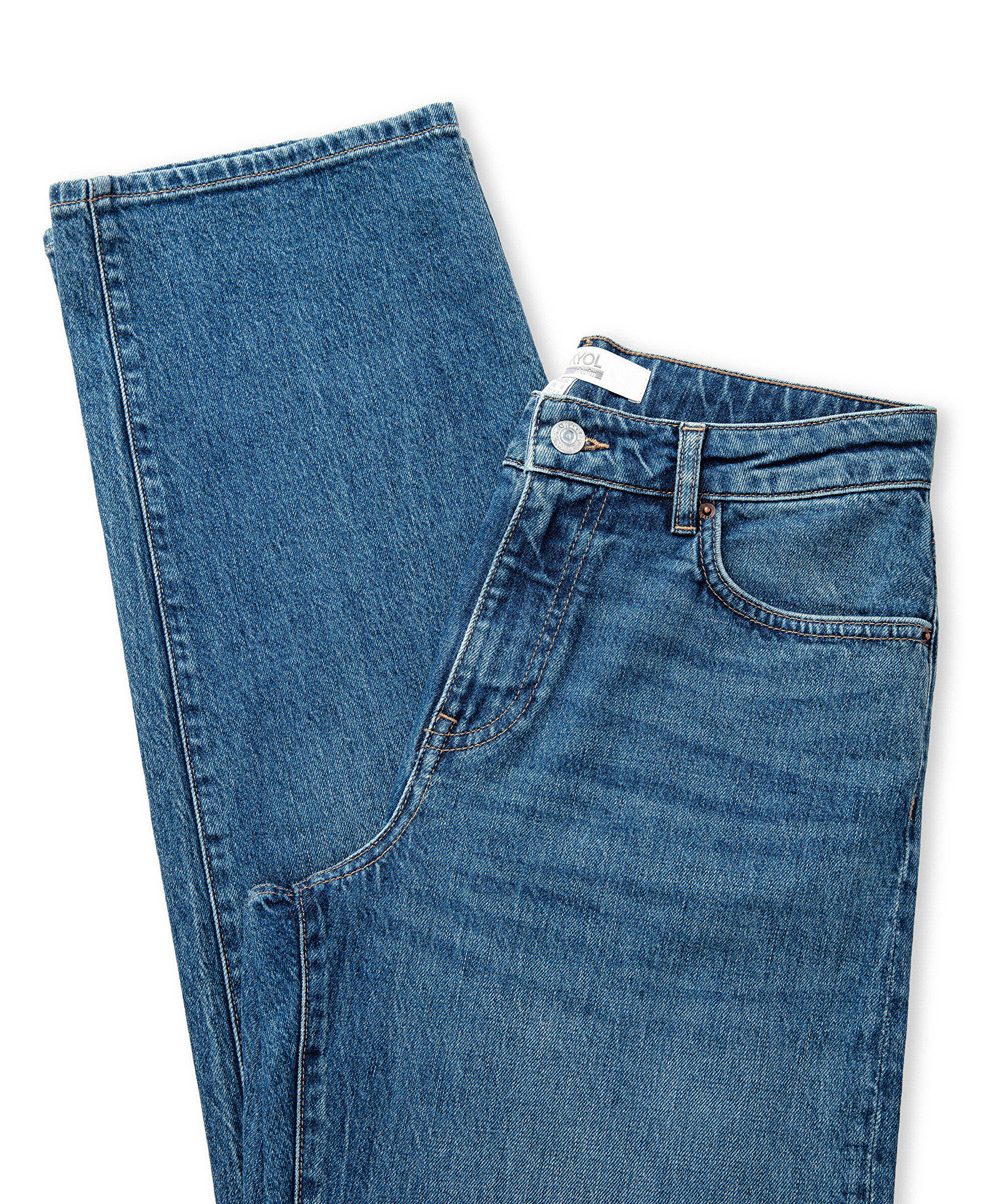 Wide leg fit jean pantolon_5