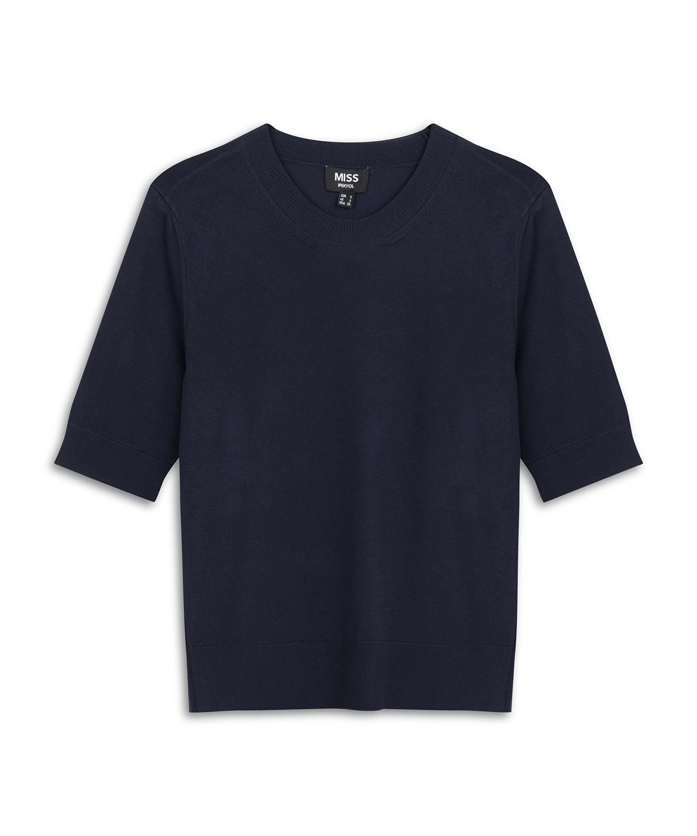 Bisiklet yaka basic triko_4