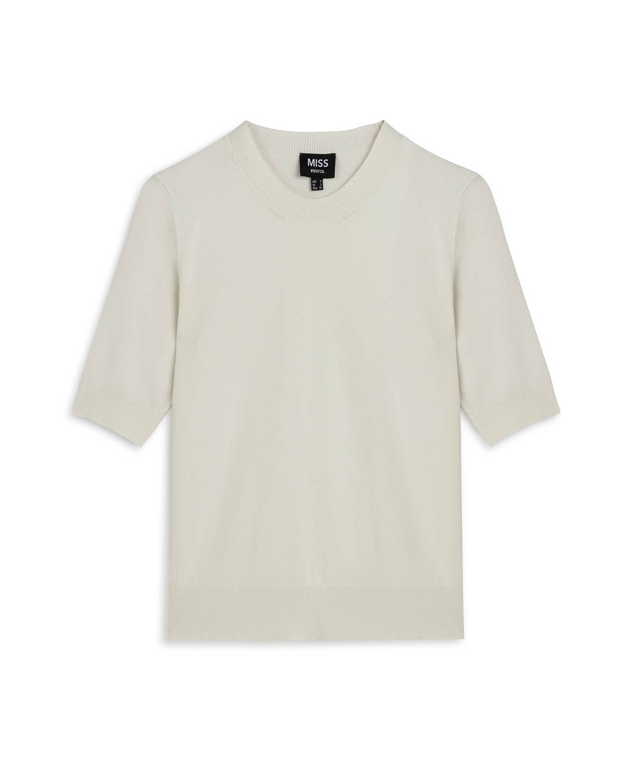 Bisiklet yaka basic triko_5