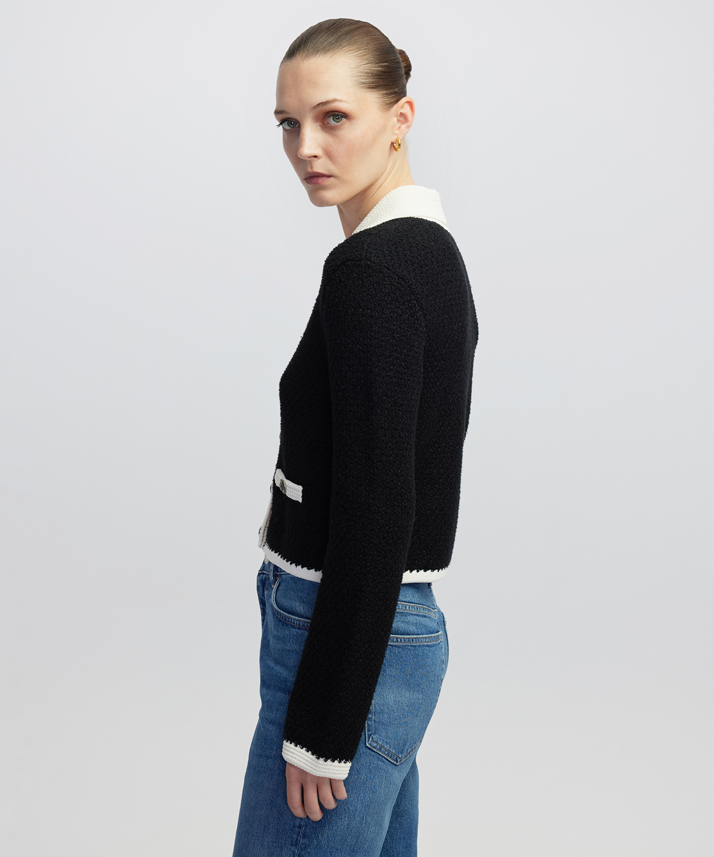 Colorblock triko hırka_3
