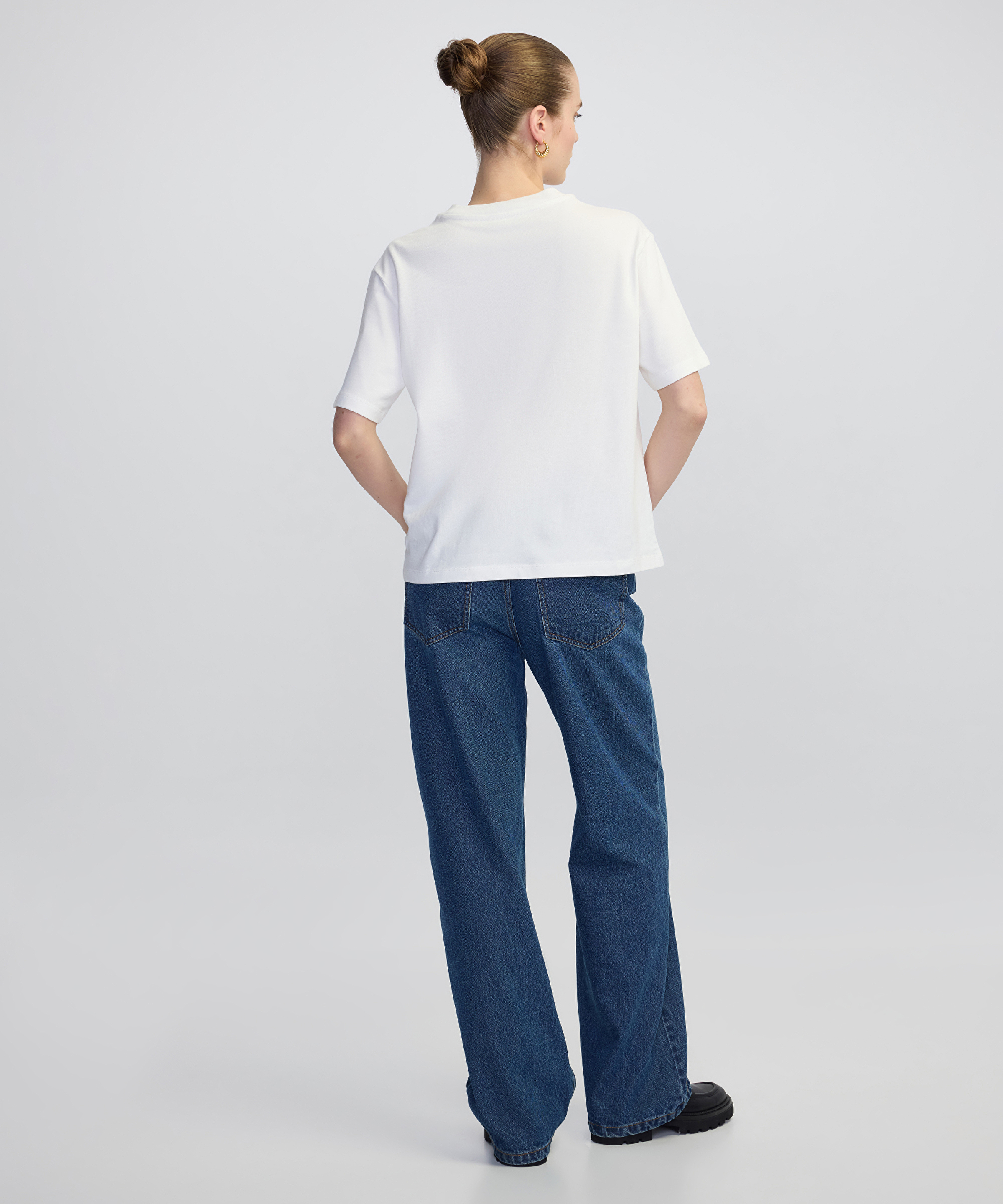 Bisiklet yaka basic tişört_3