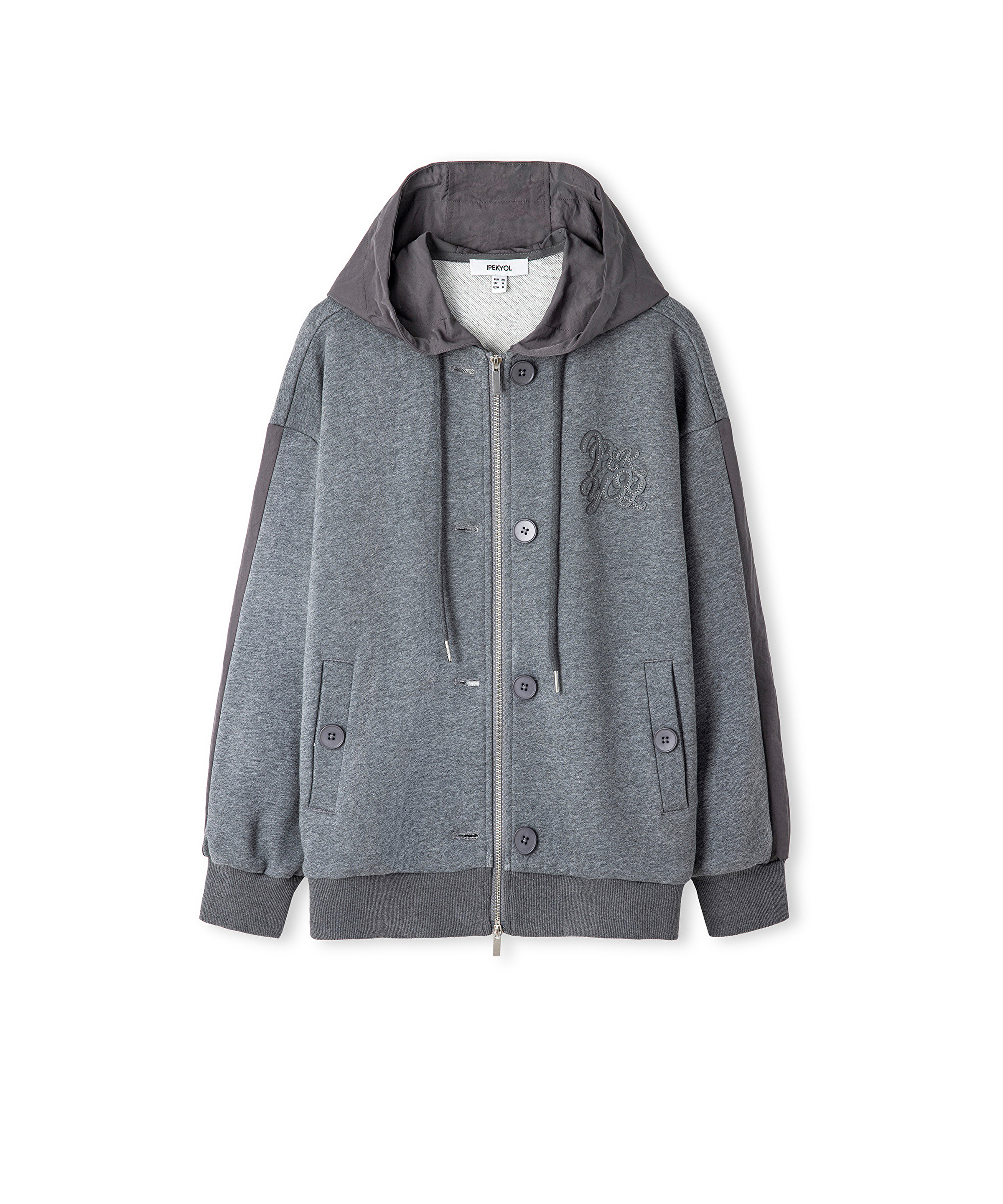 Düğme aksesuarlı sweatshirt_6