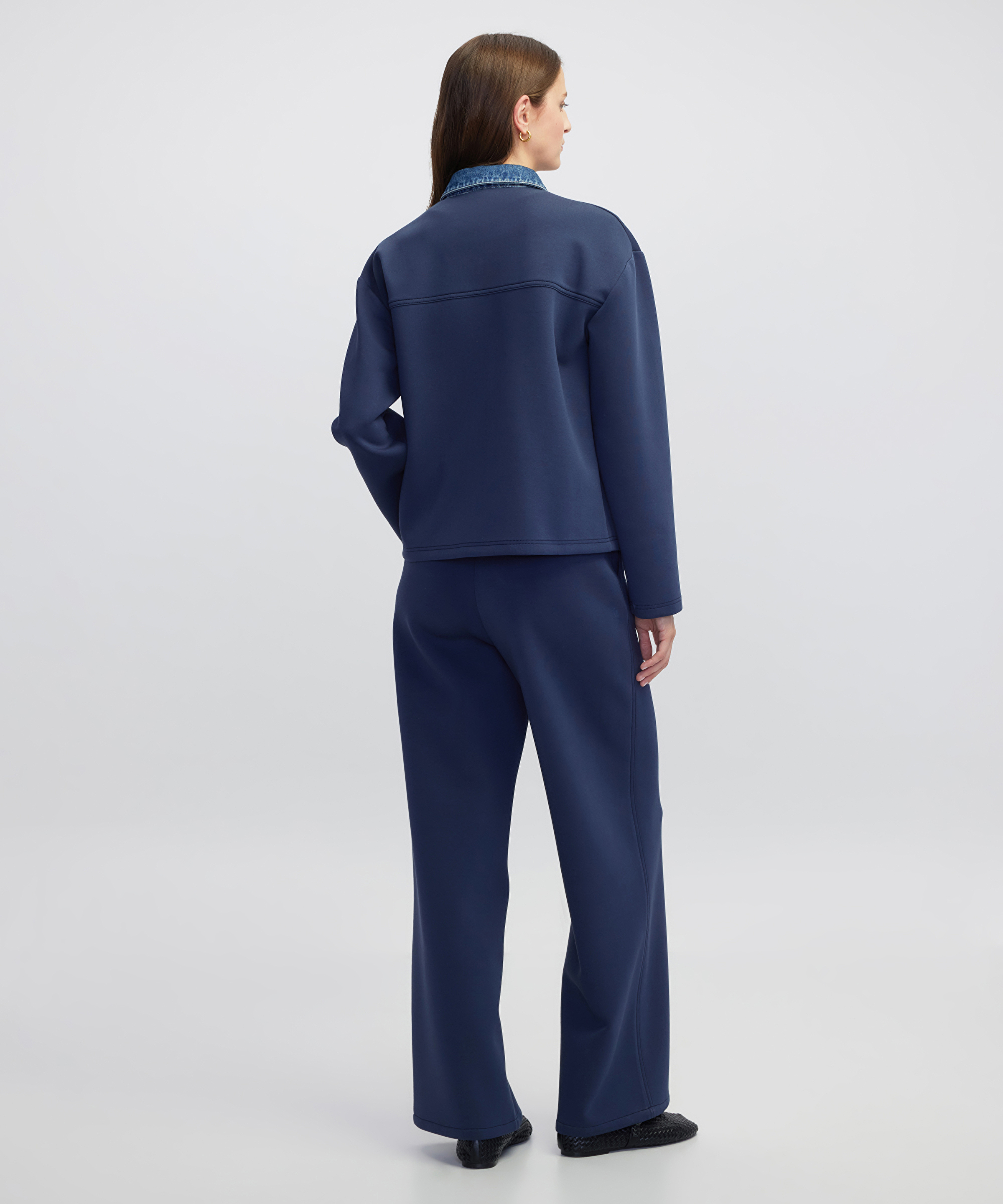 Denim mix sweatshirt_4