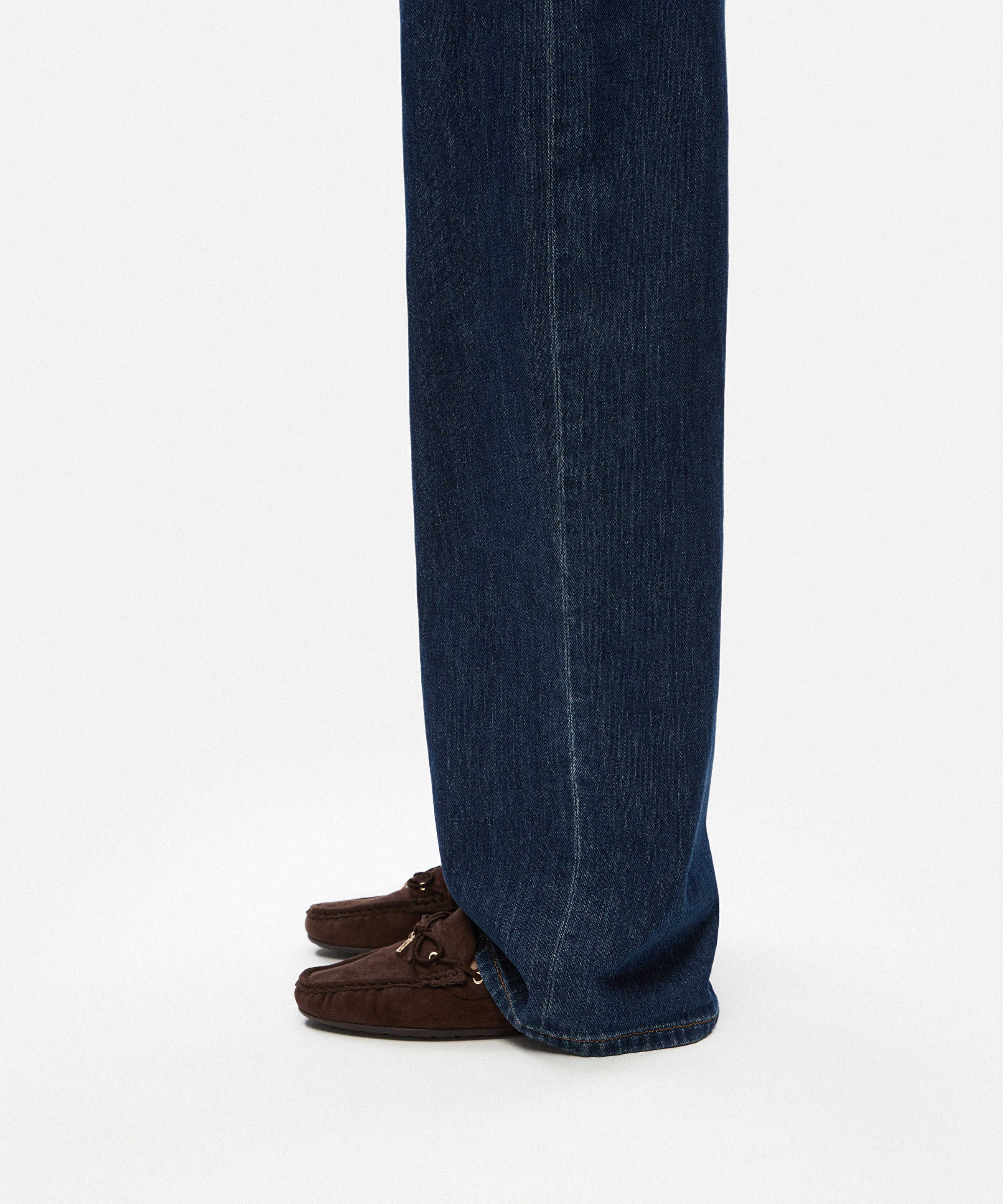Monogram tokalı loafer