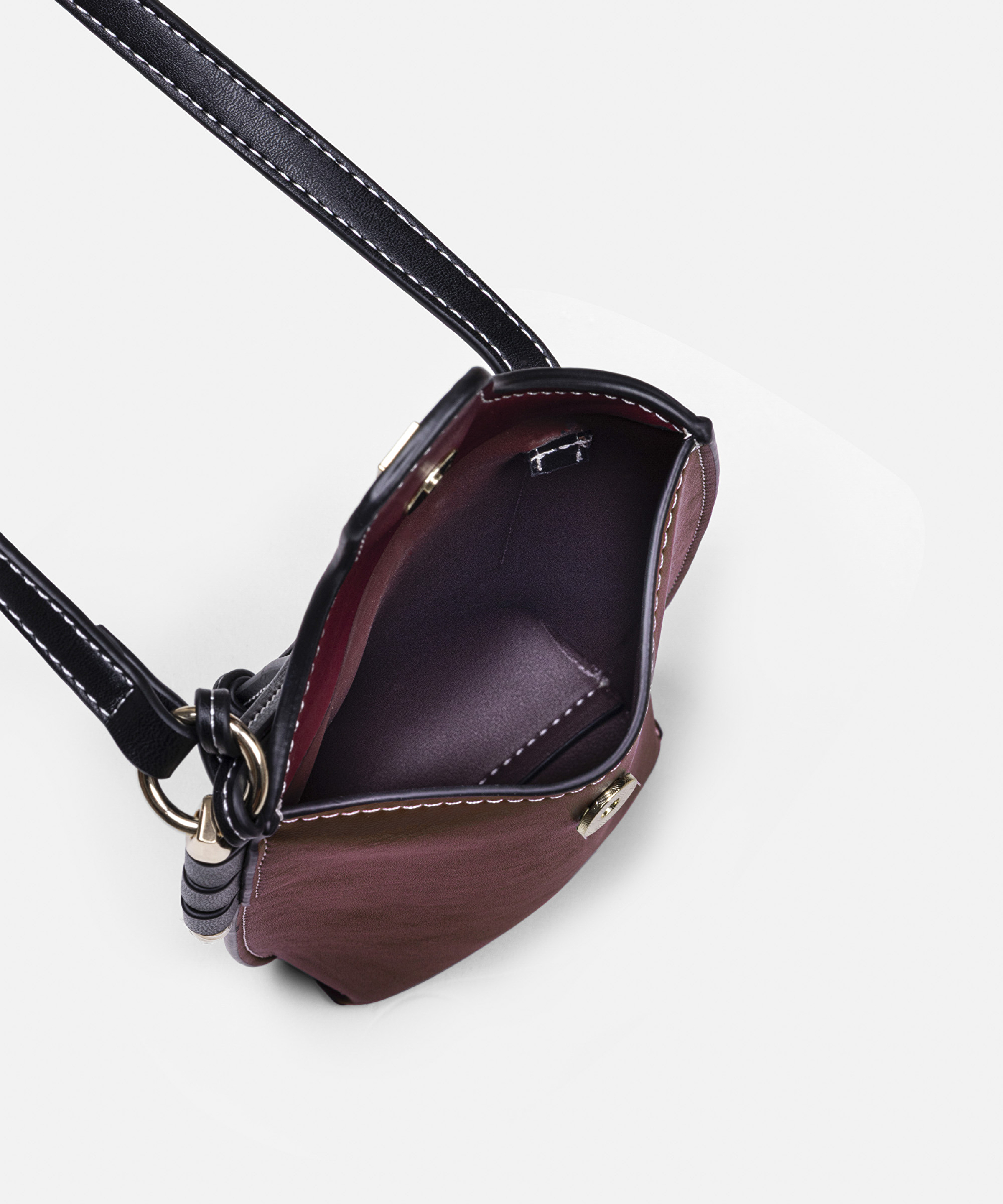 Monogram tokalı colorblock çanta_3