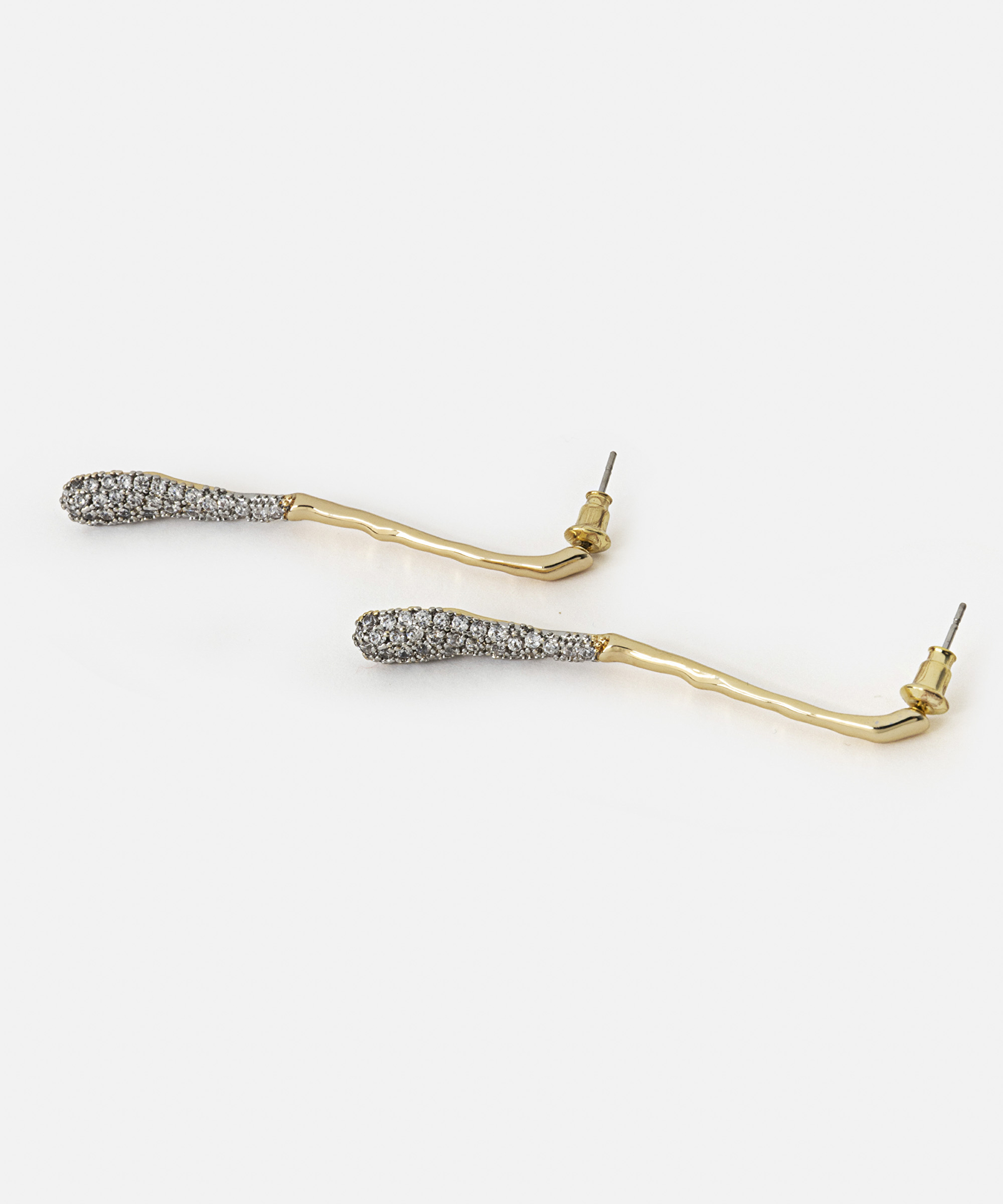 Kristal taşlı metal küpe_2