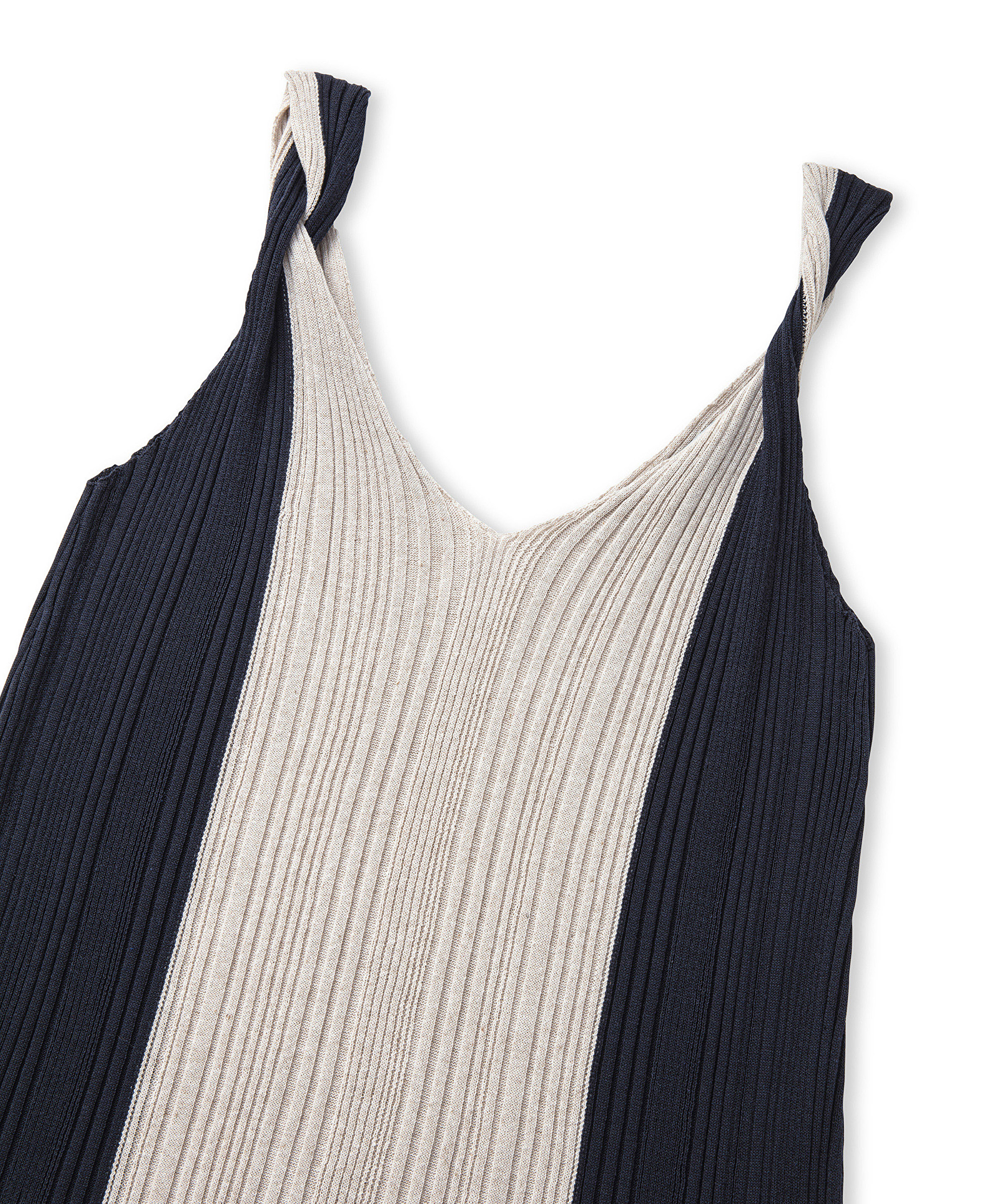 Colorblock triko elbise_5