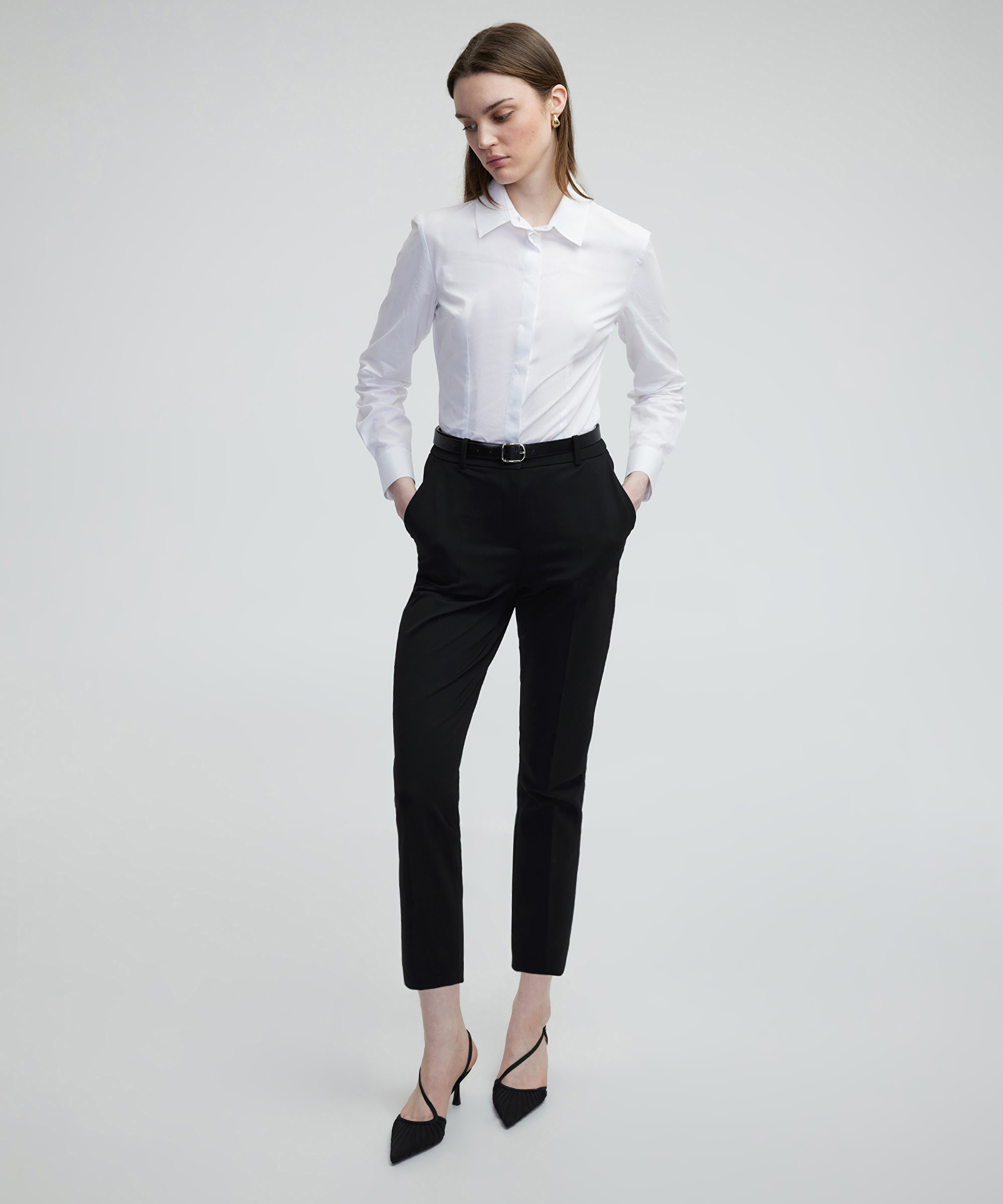 Cigarette fit cepli pantolon