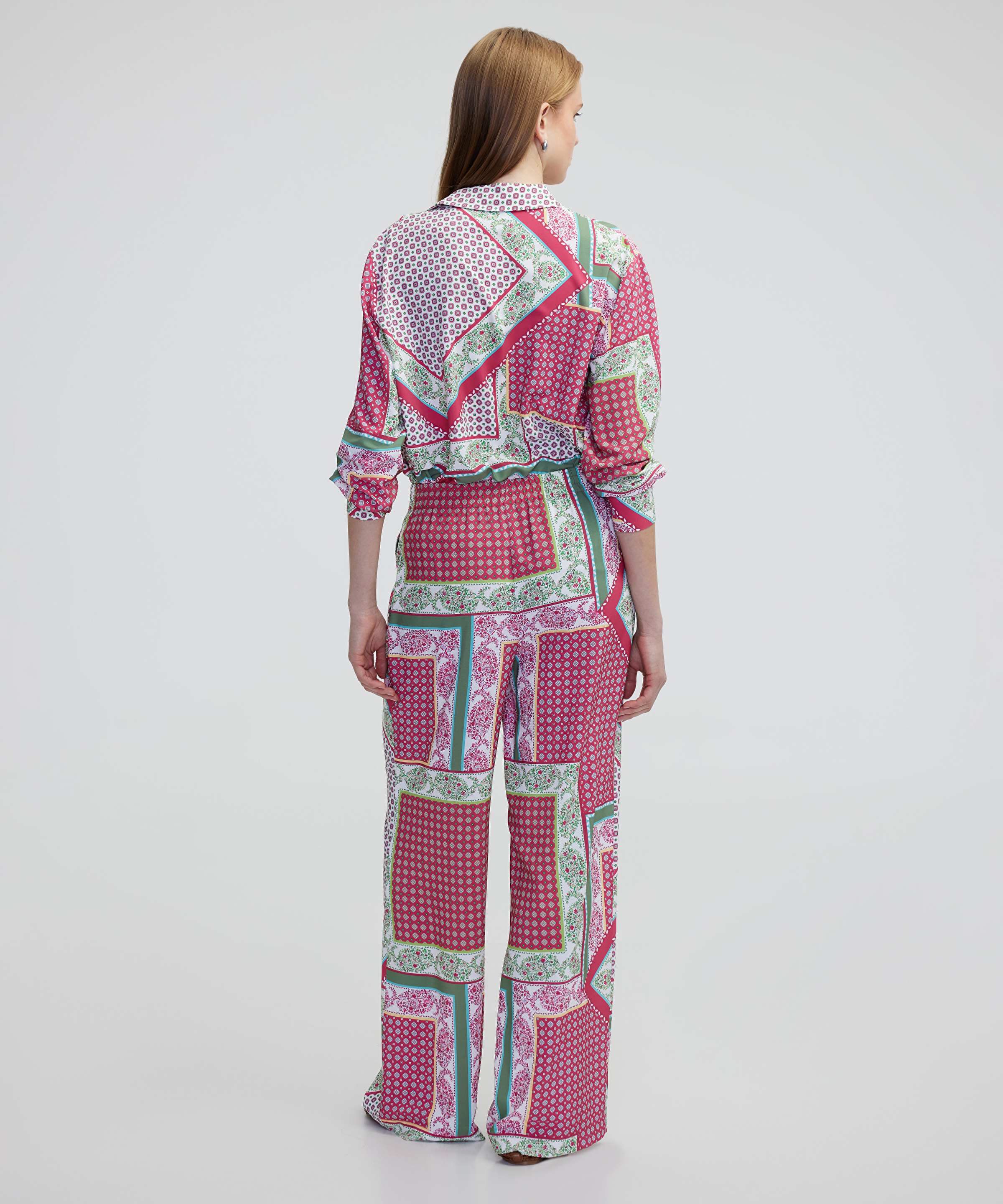 Desenli wide leg fit pantolon_3
