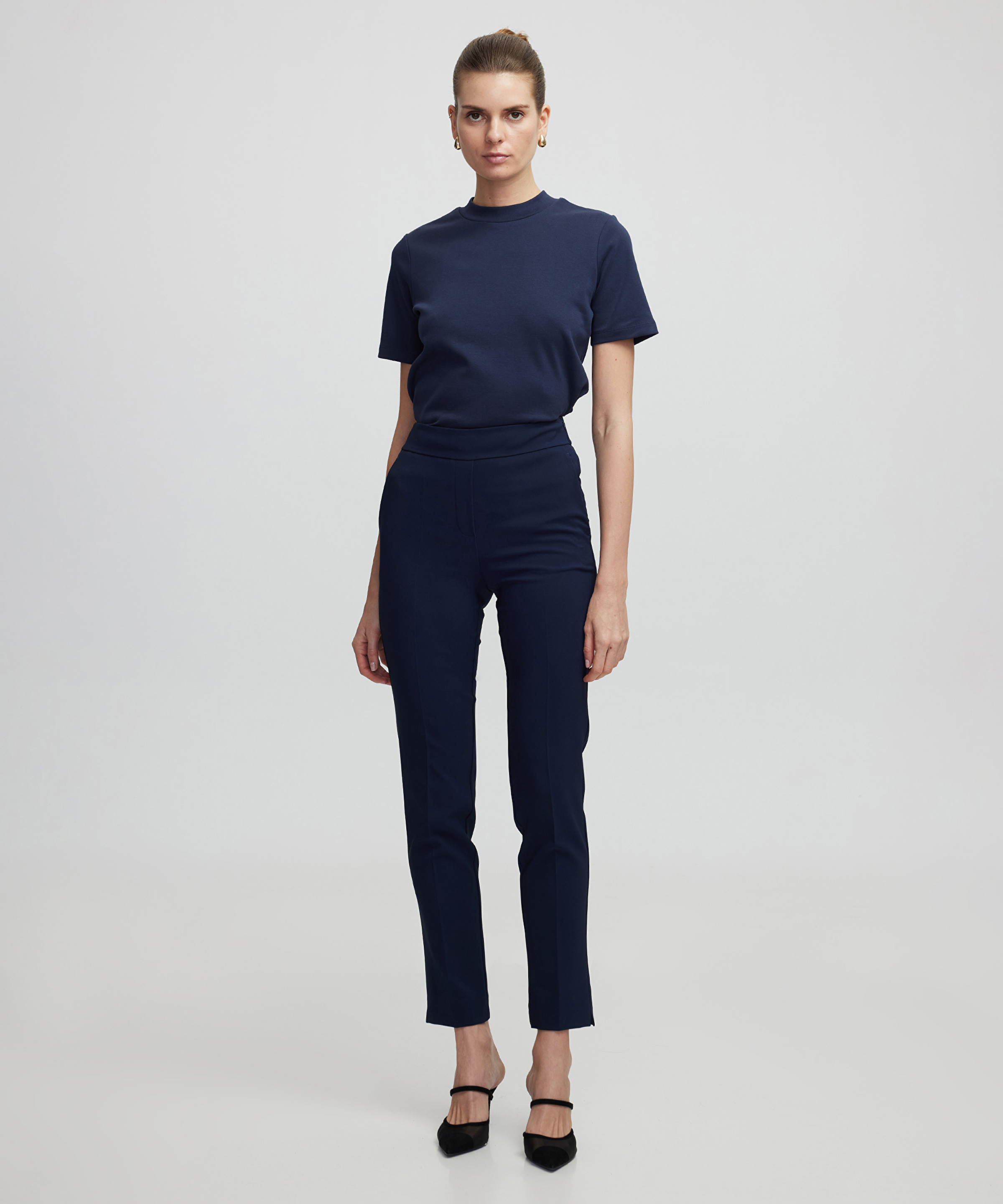 Skinny fit cepli pantolon