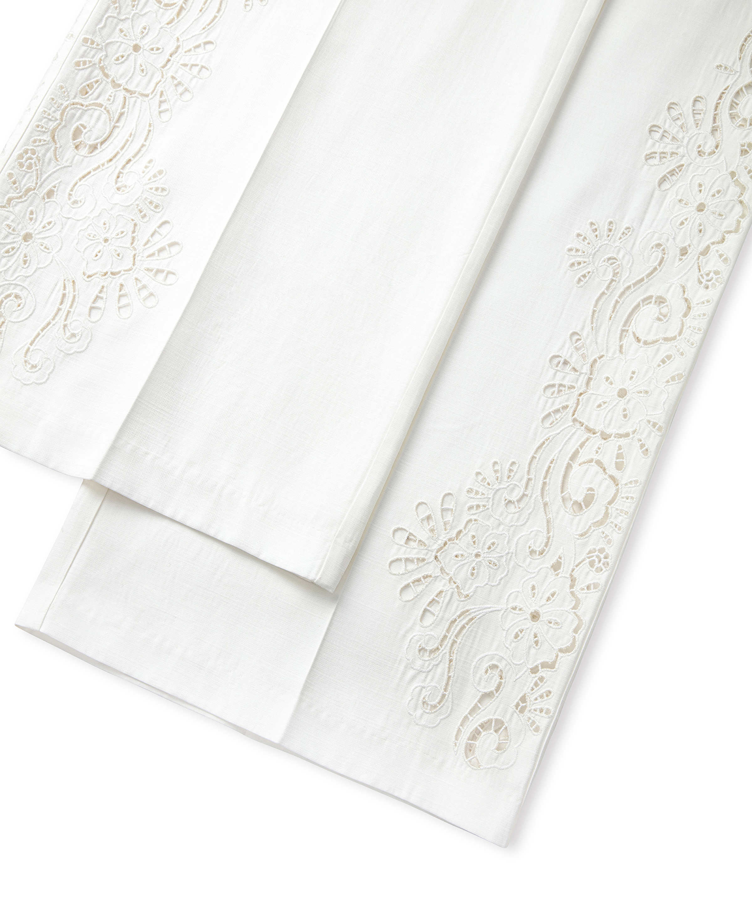 Nakışlı wide leg pantolon_4
