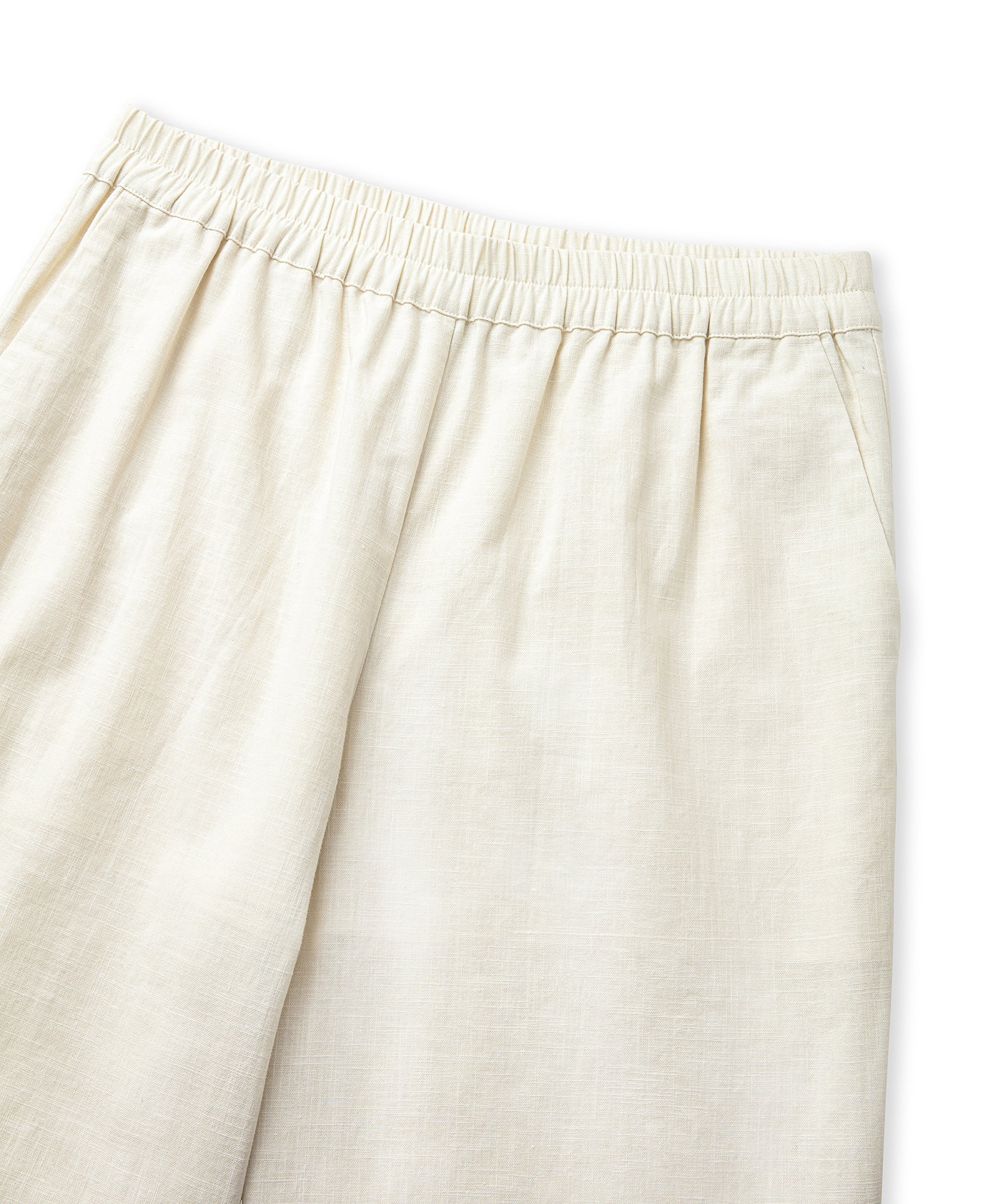 Wide leg fit elastik bel pantolon_5