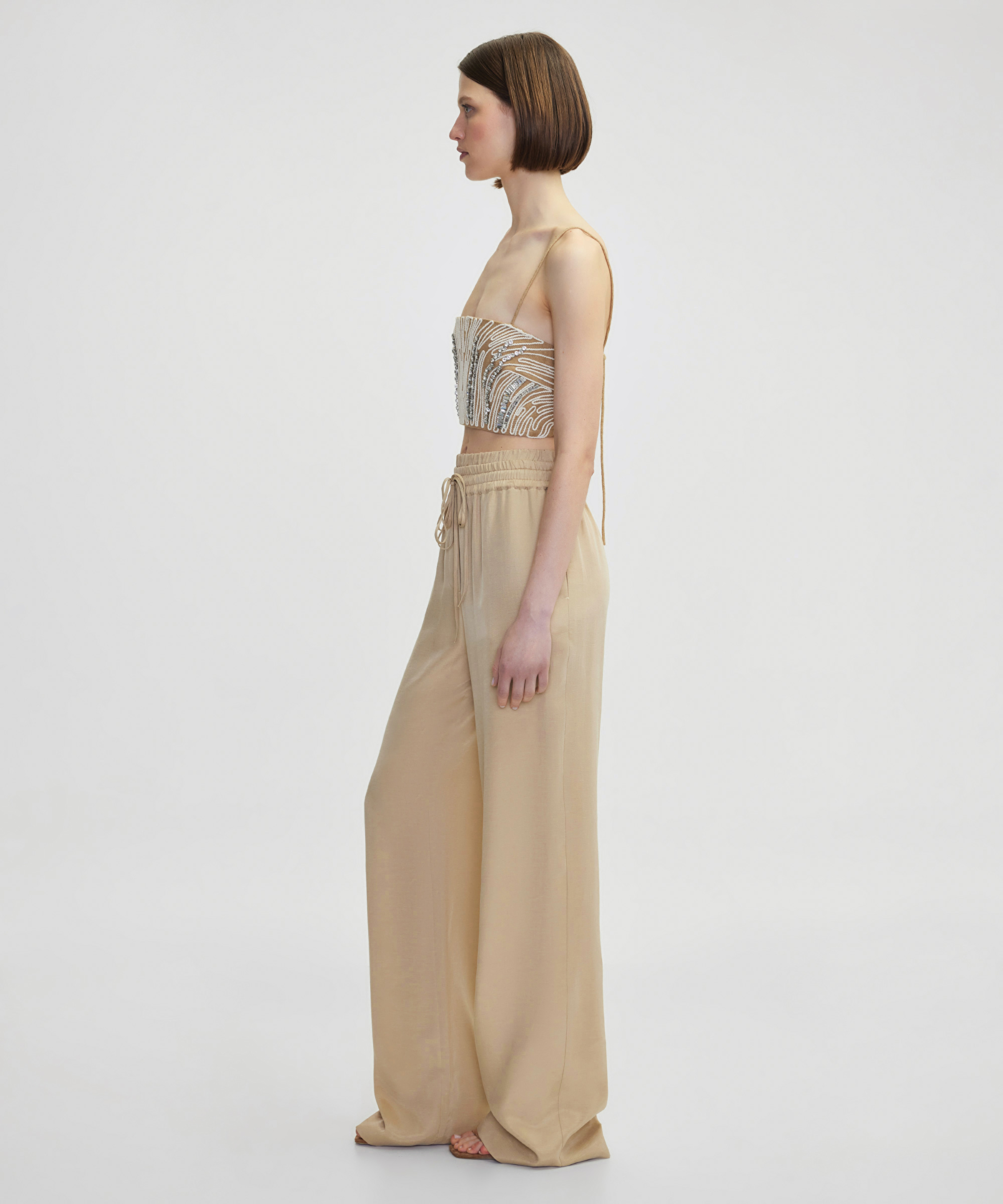 Elastik bel wide leg pantolon_1