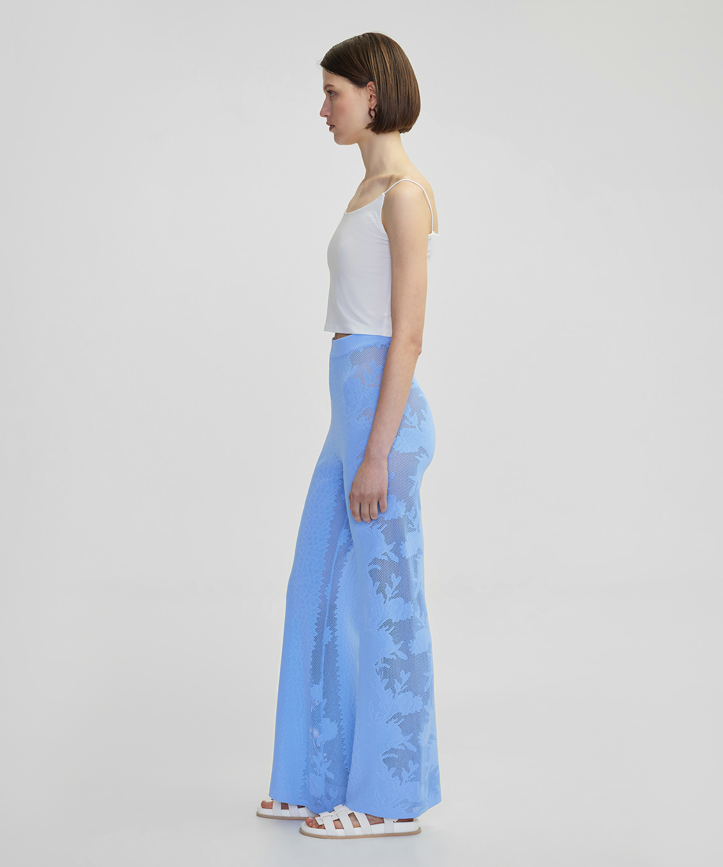 Jakarlı triko pantolon_1