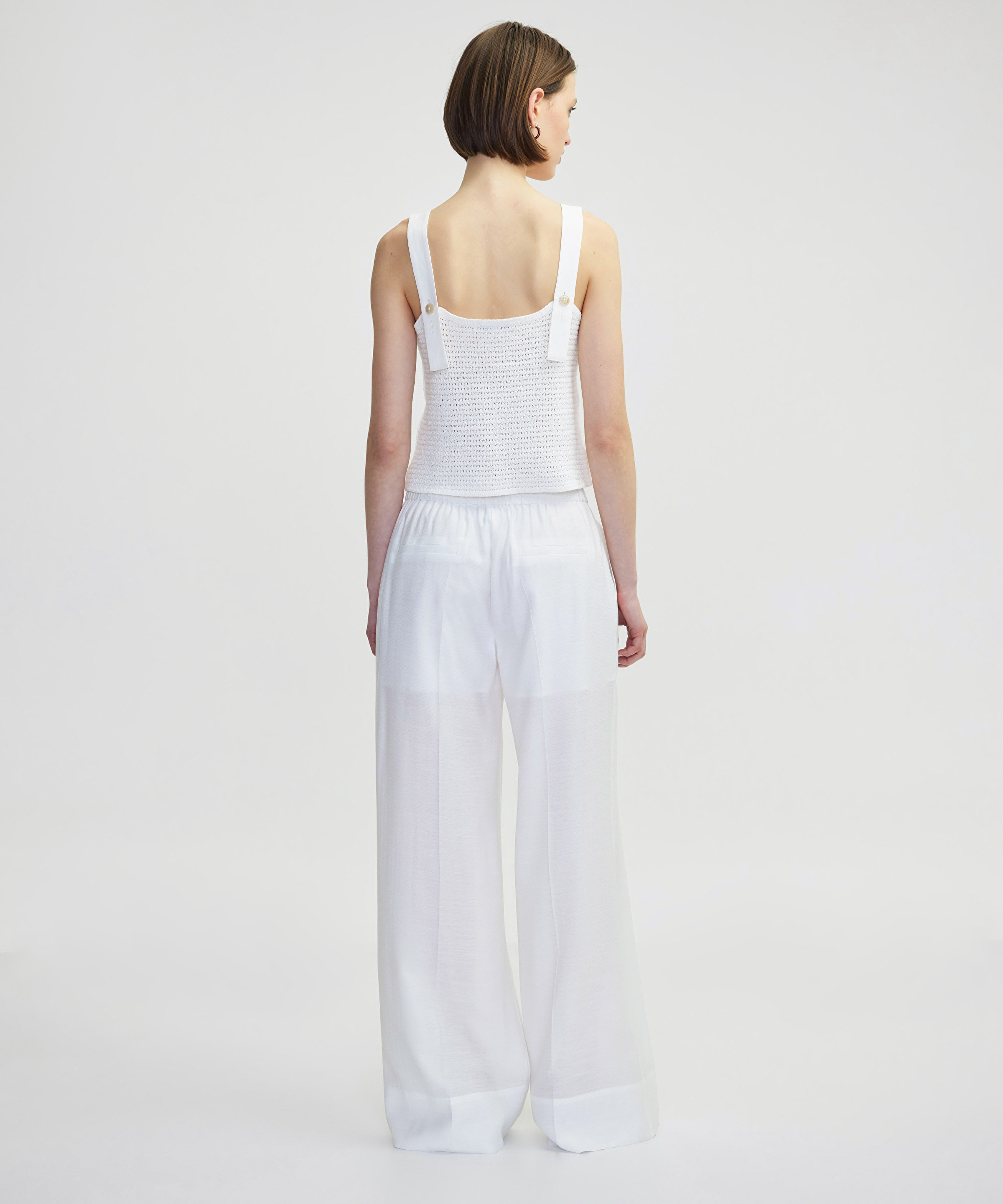 Ütü izli wide leg fit pantolon_2
