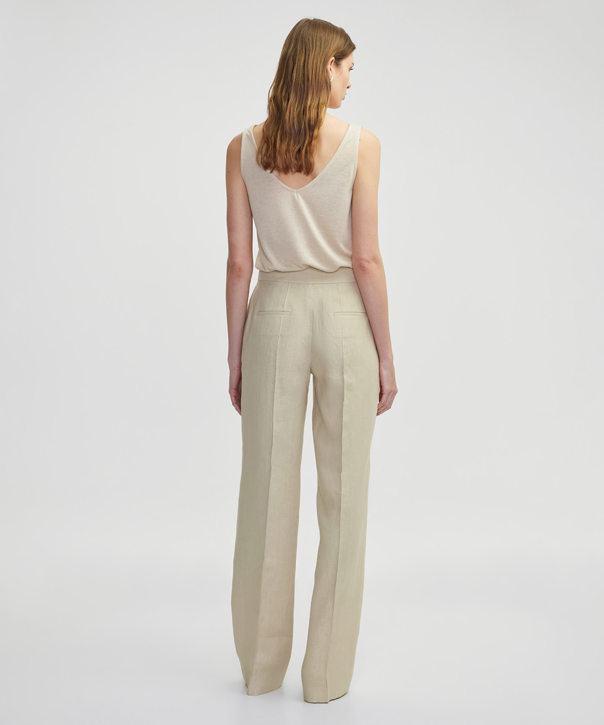 Wide leg fit keten pantolon_3