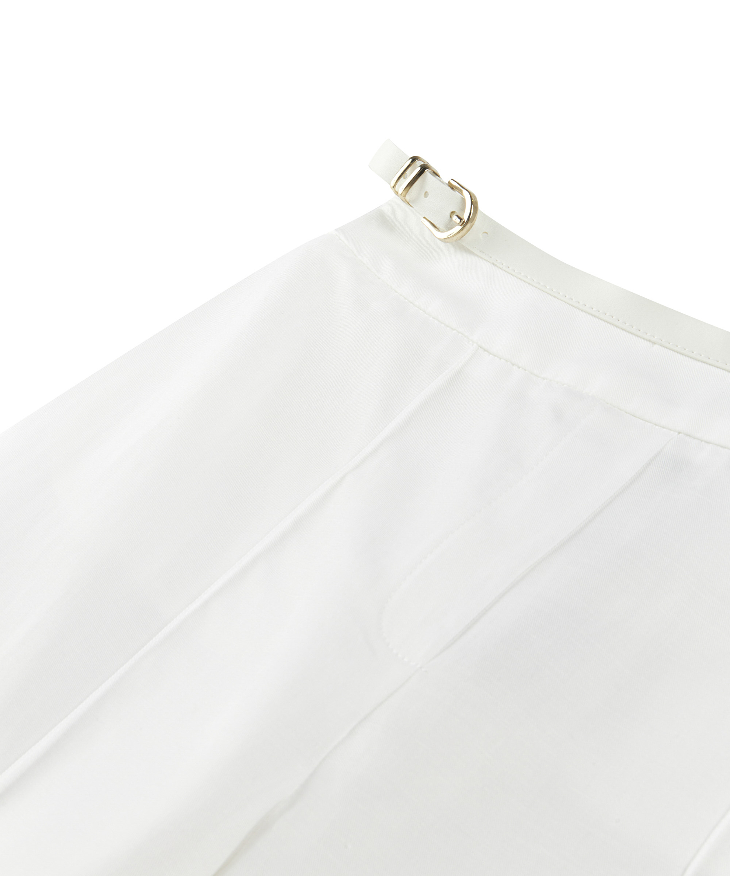 Çift metal tokalı wide leg fit pantolon_4