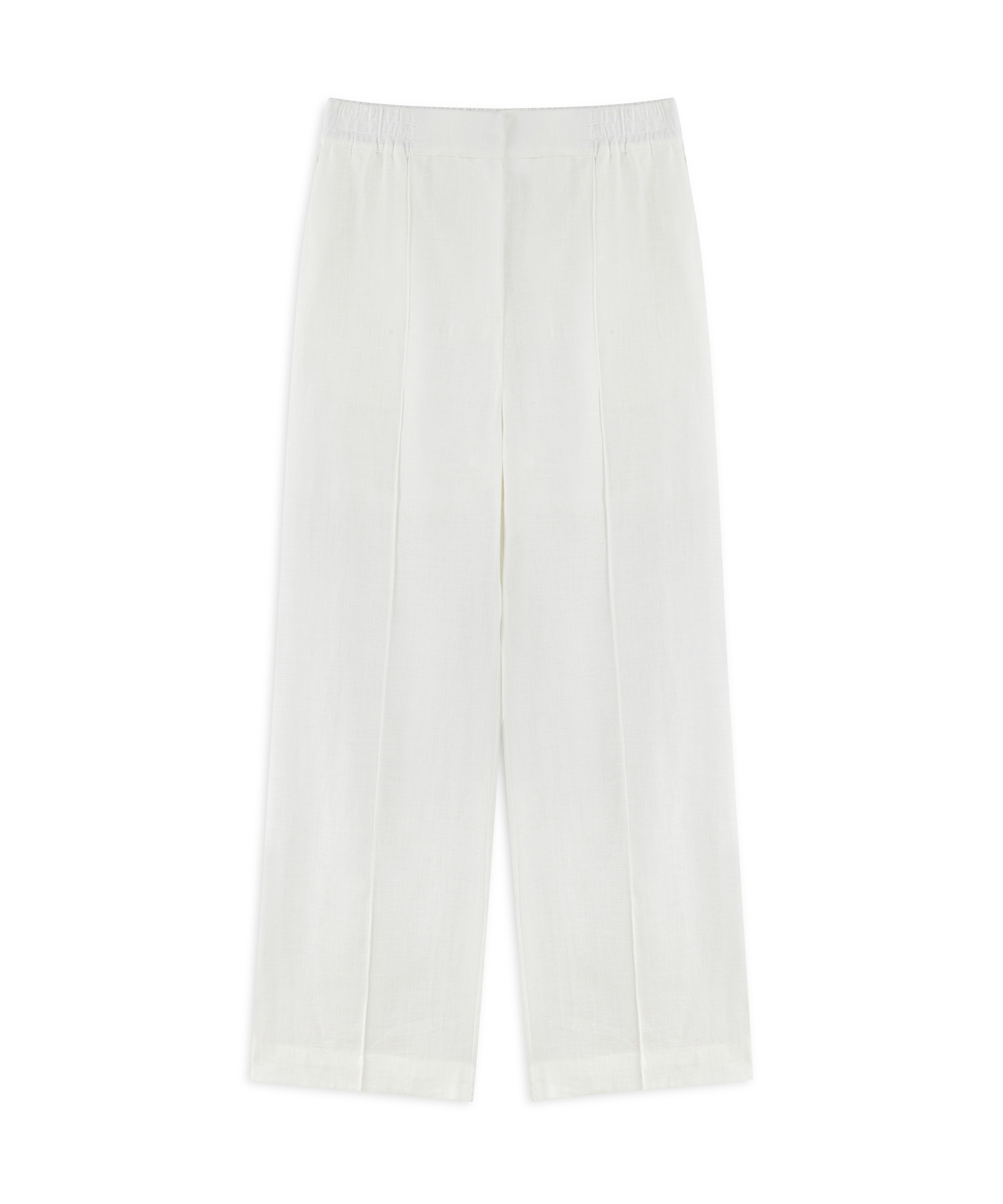 Straight fit keten pantolon_3