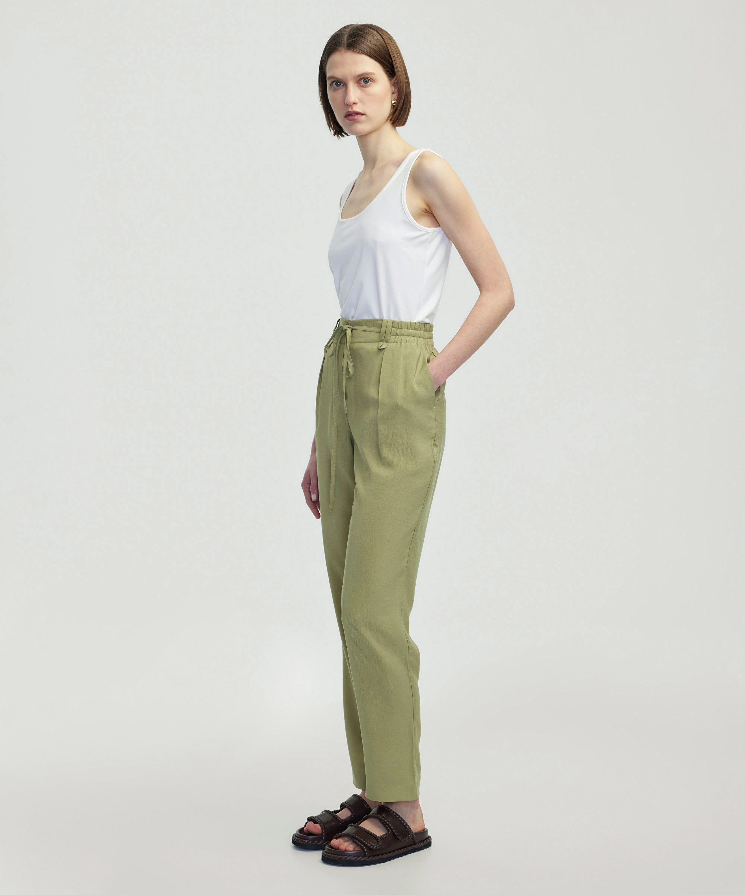 Elastik bel carrot fit pantolon_1
