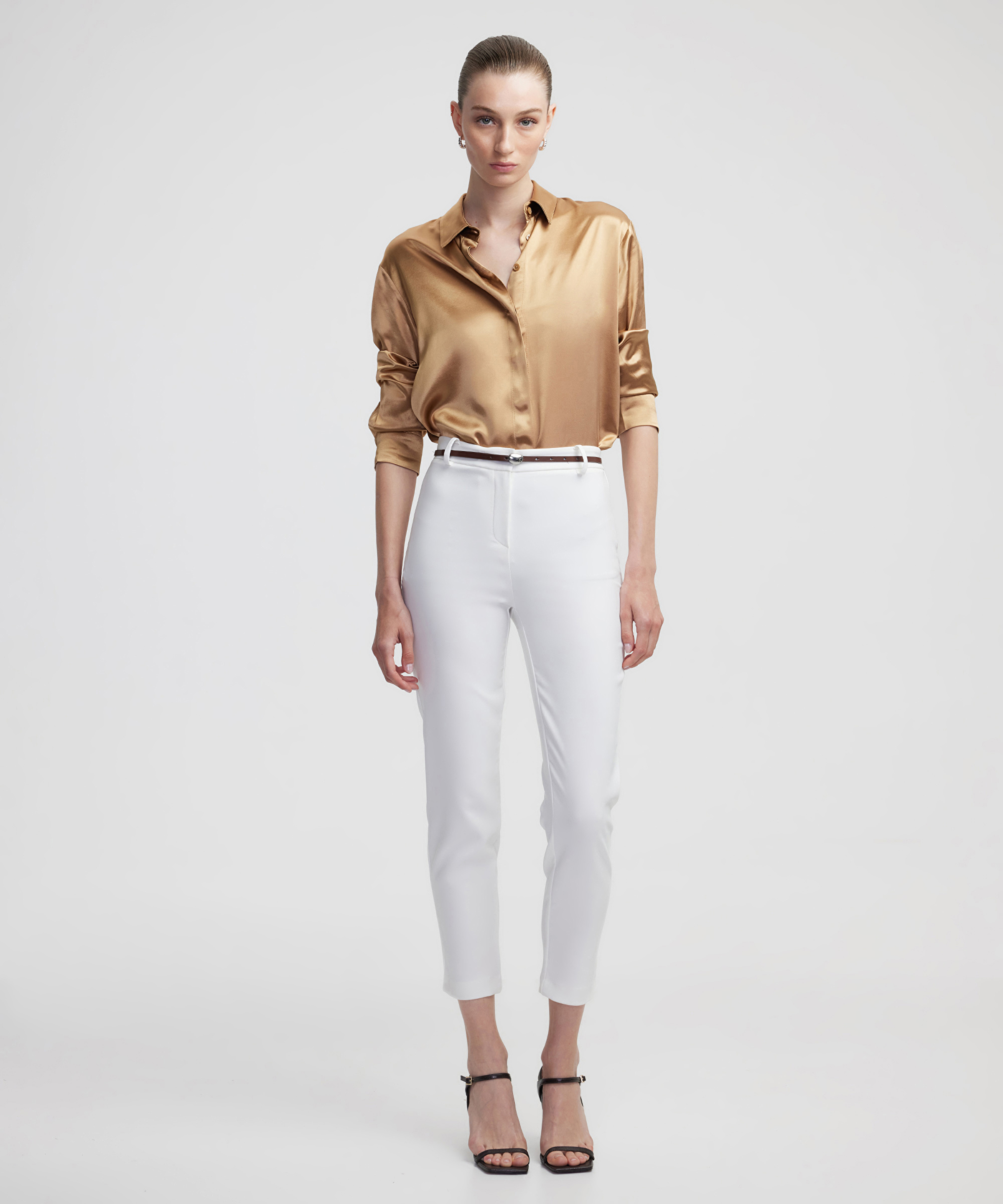 Elastik bel skinny fit pantolon_1