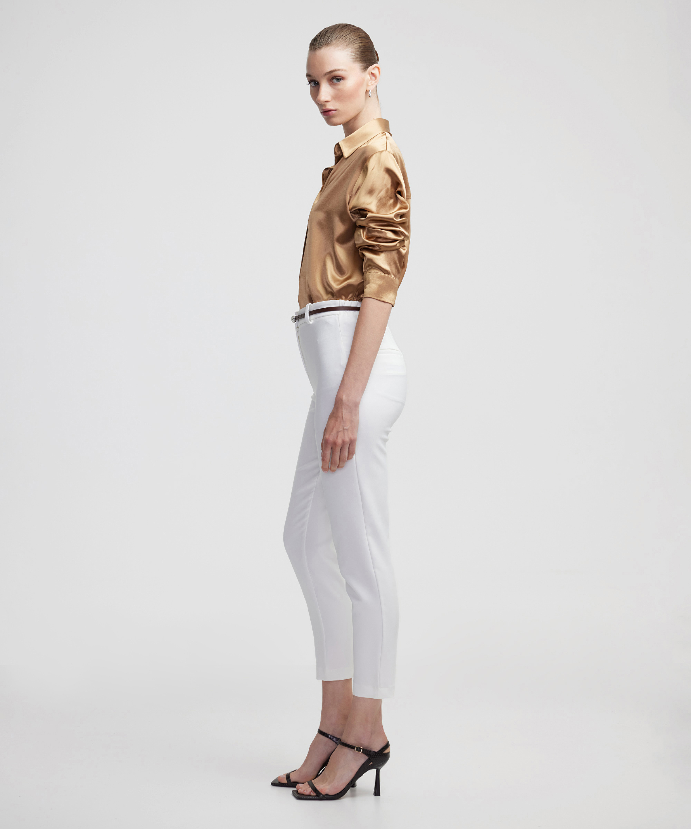 Elastik bel skinny fit pantolon_2