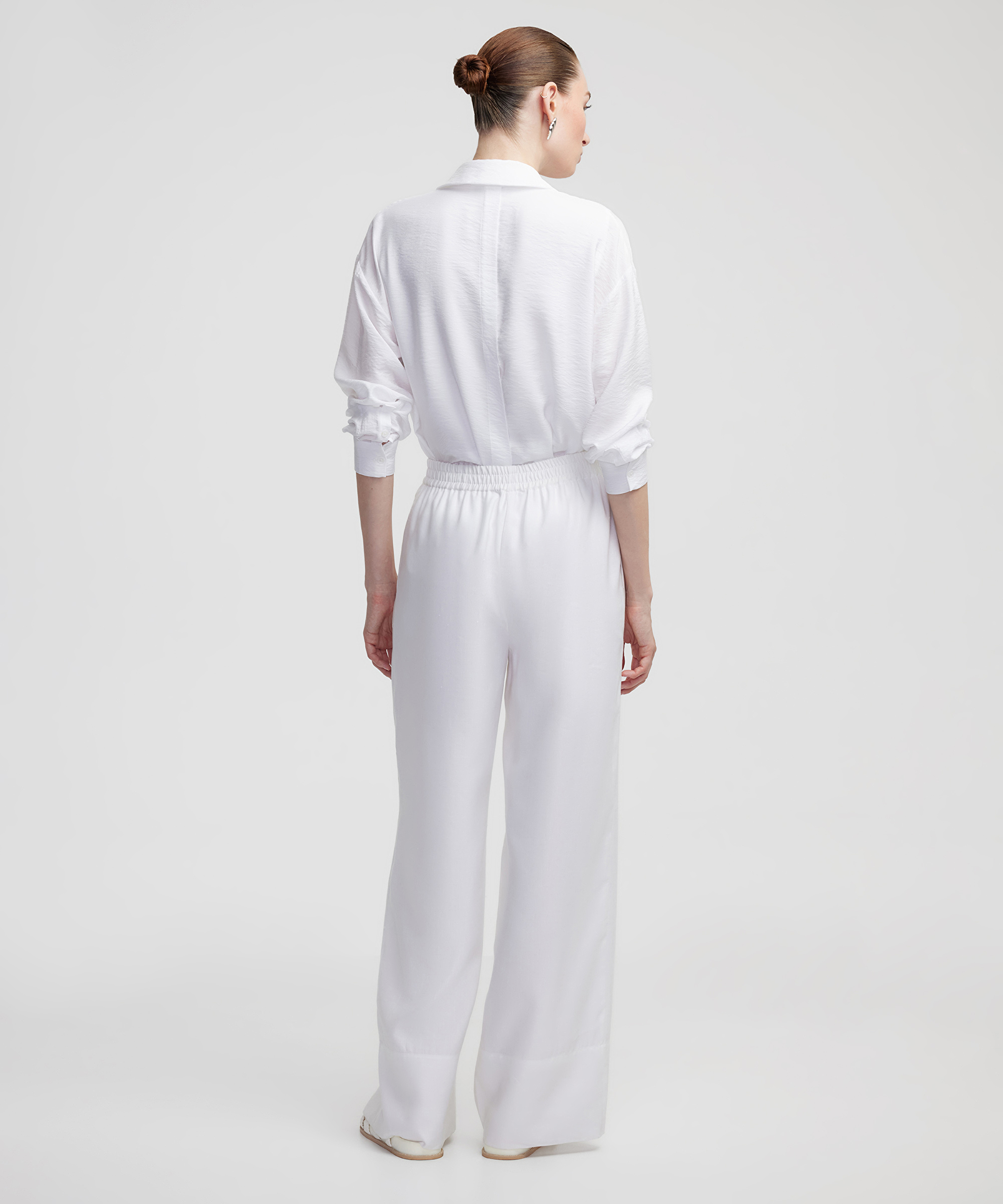 Wide leg belden bağlamalı pantolon_2
