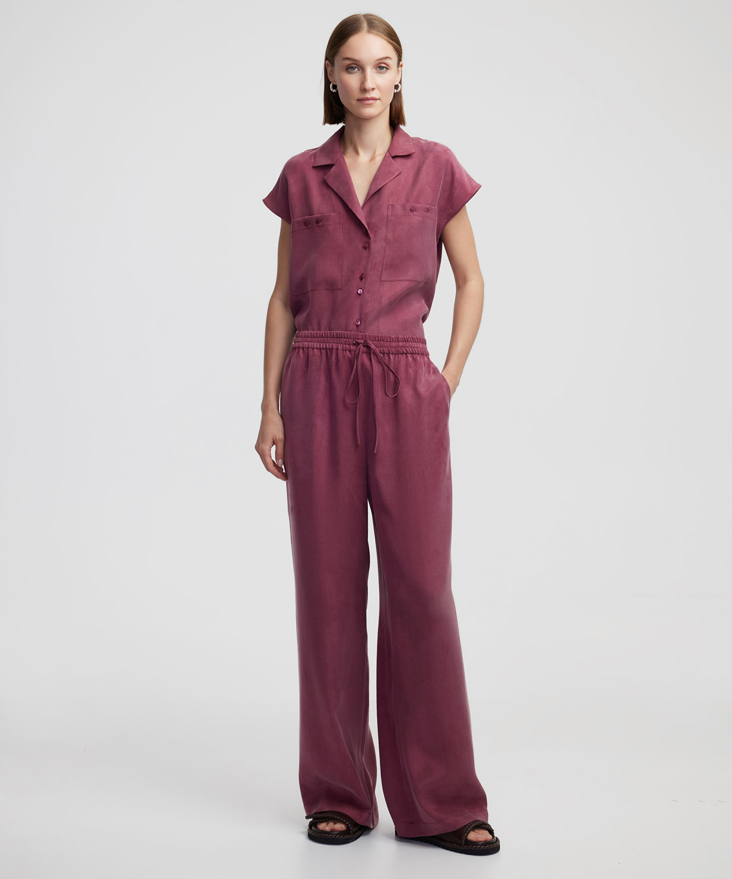 Elastik bel wide leg pantolon_1