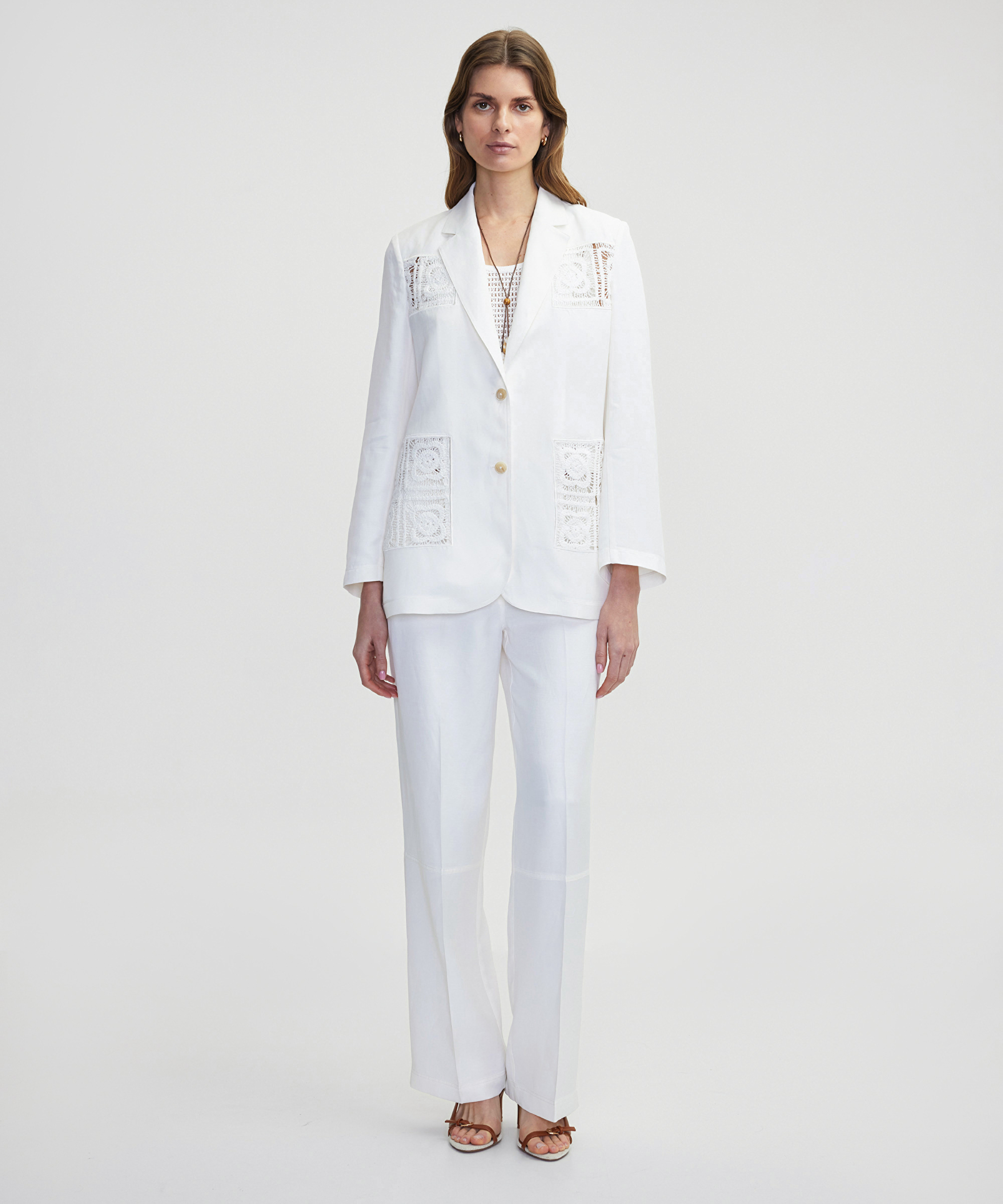 Kroşe aplikeli blazer_3