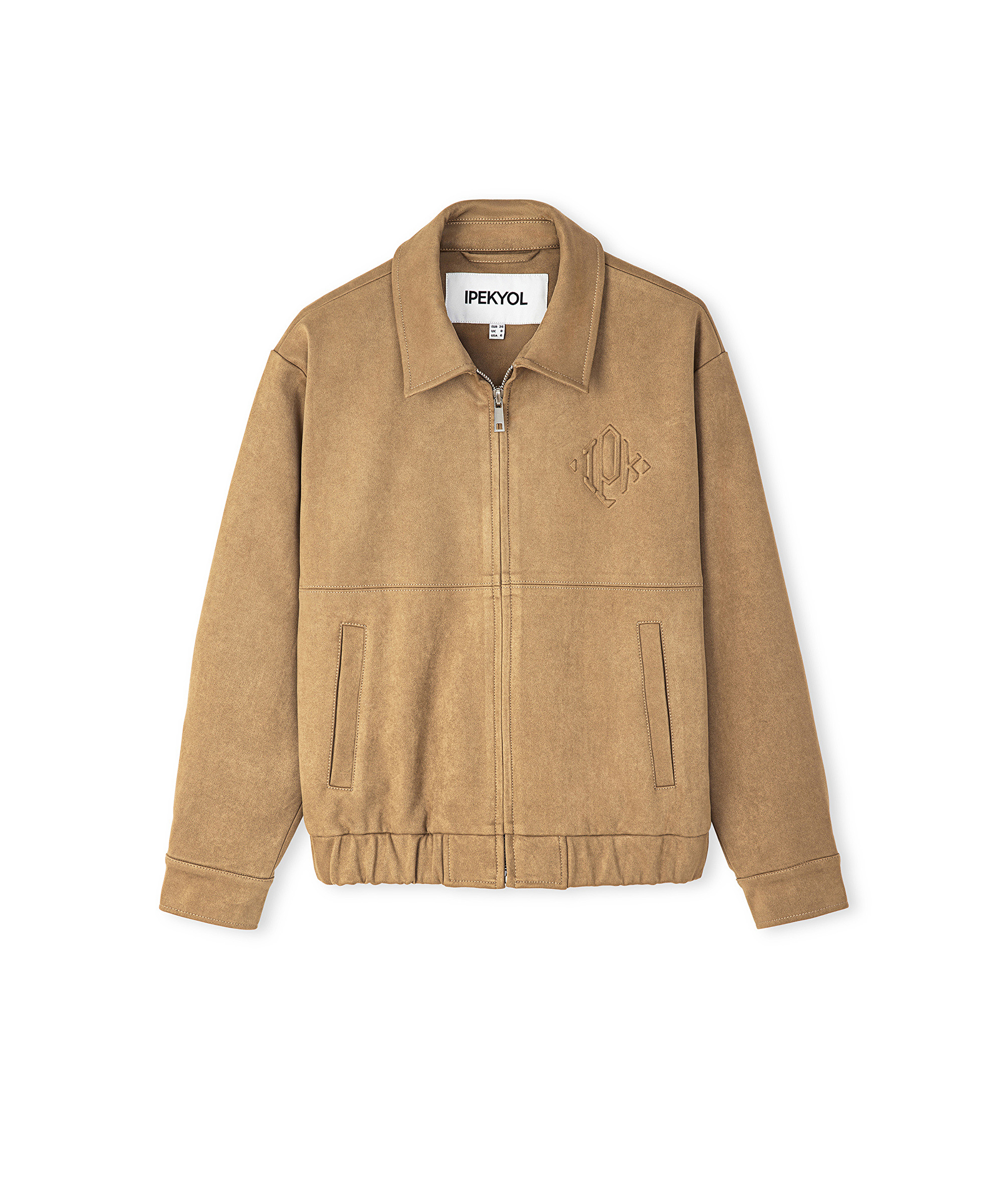 Süet dokulu bomber mont_5