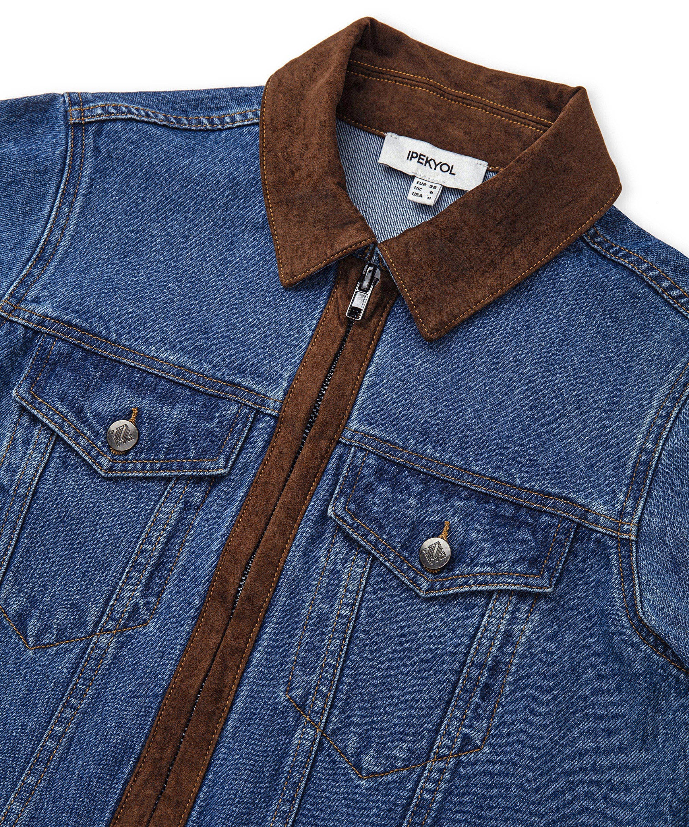 Kumaş mix denim mont_5