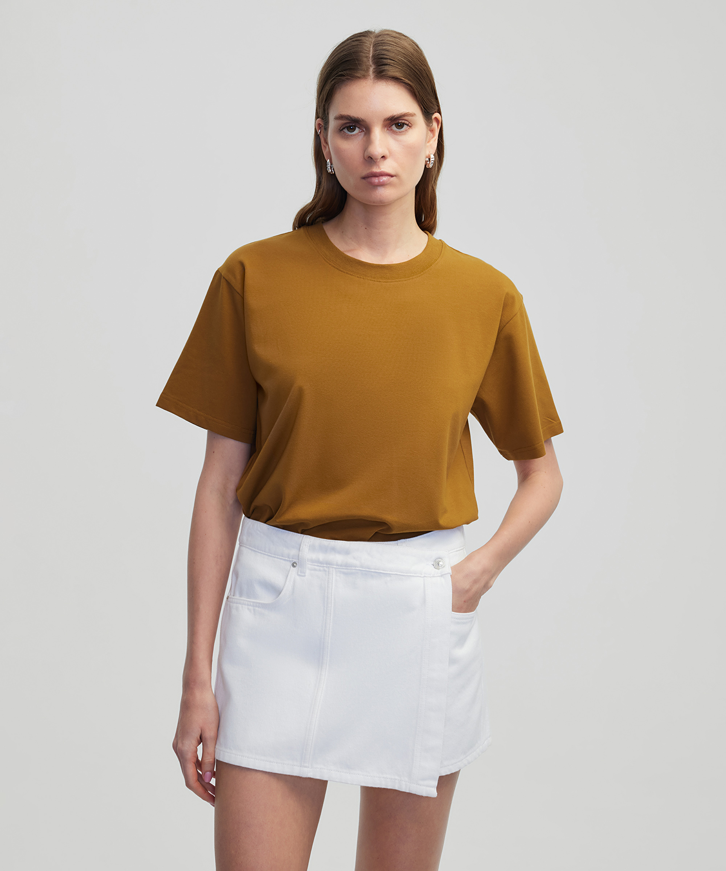 Anvelop denim şort etek_1