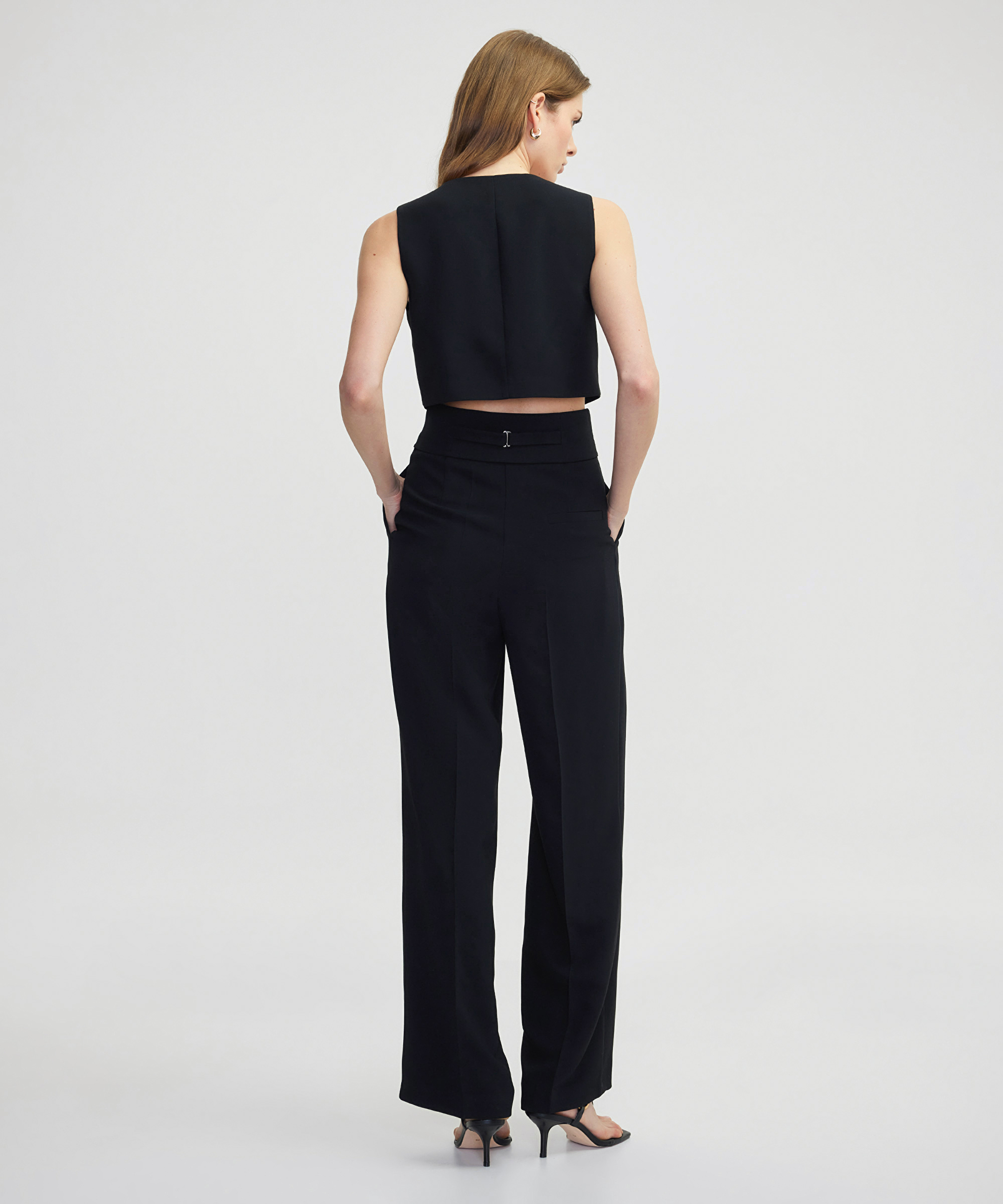 Çift parça görünümlü wide leg tulum_3