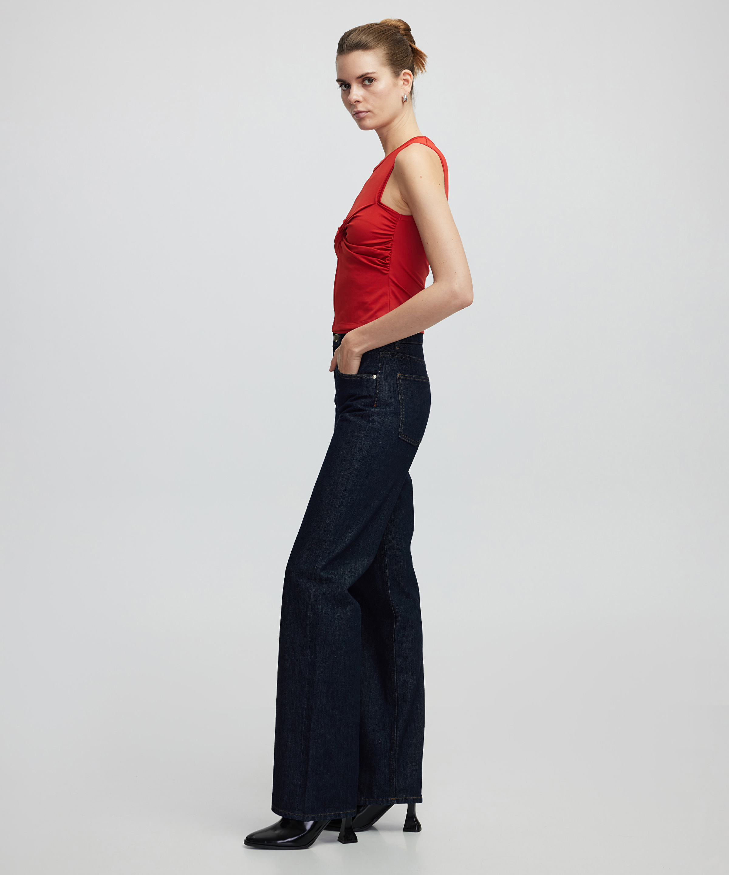 Wide leg fit jean pantolon_1