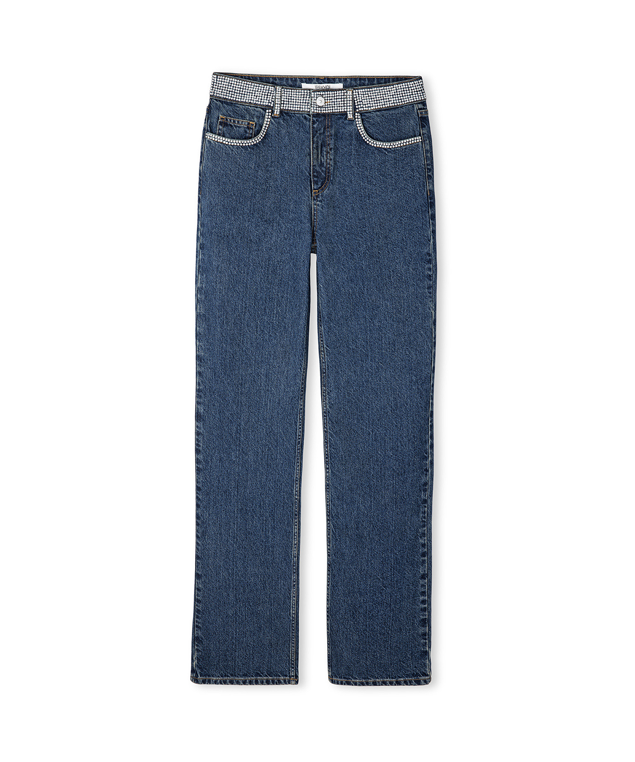 Hotfix baskılı jean pantolon_5