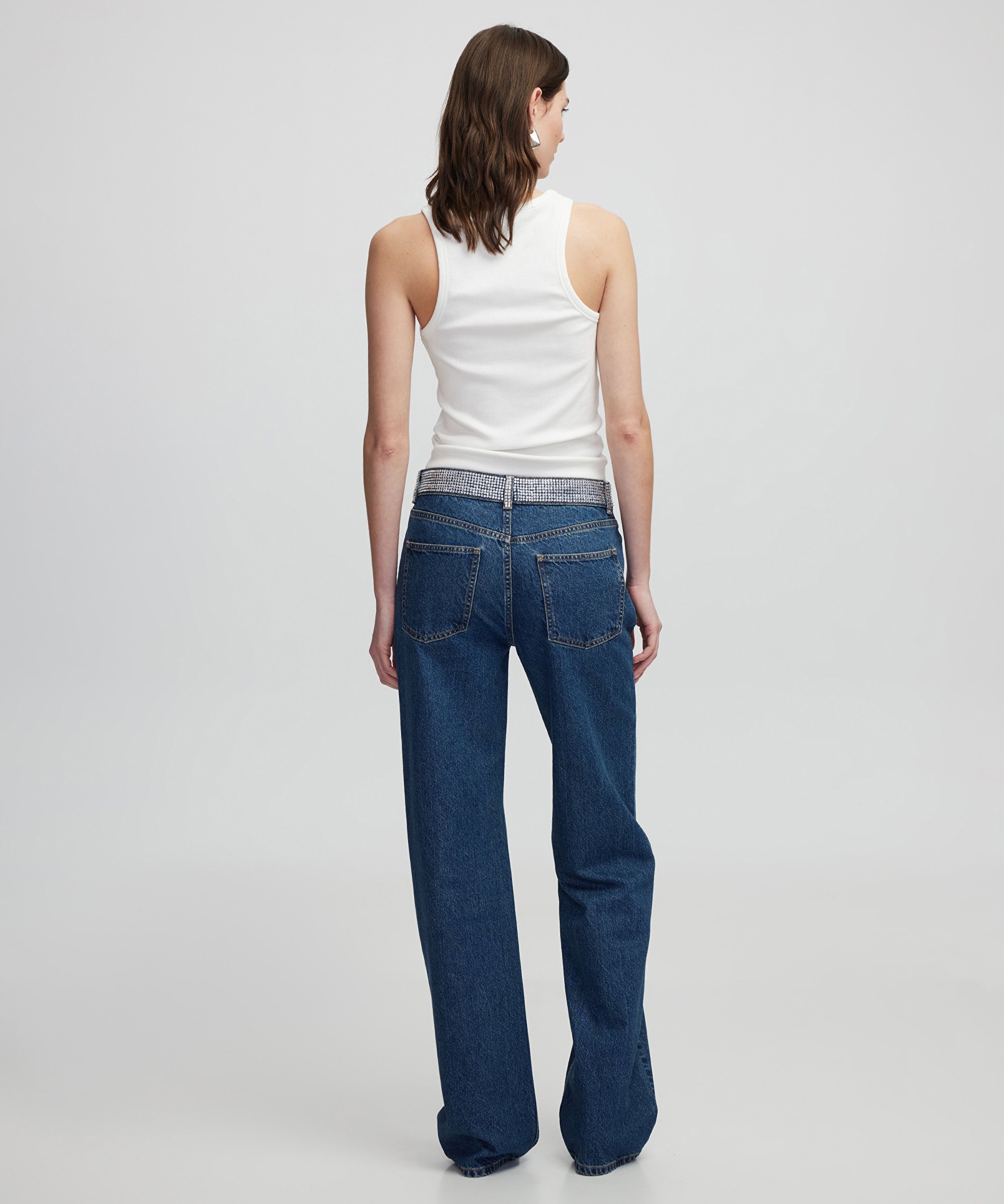 Hotfix baskılı jean pantolon_4